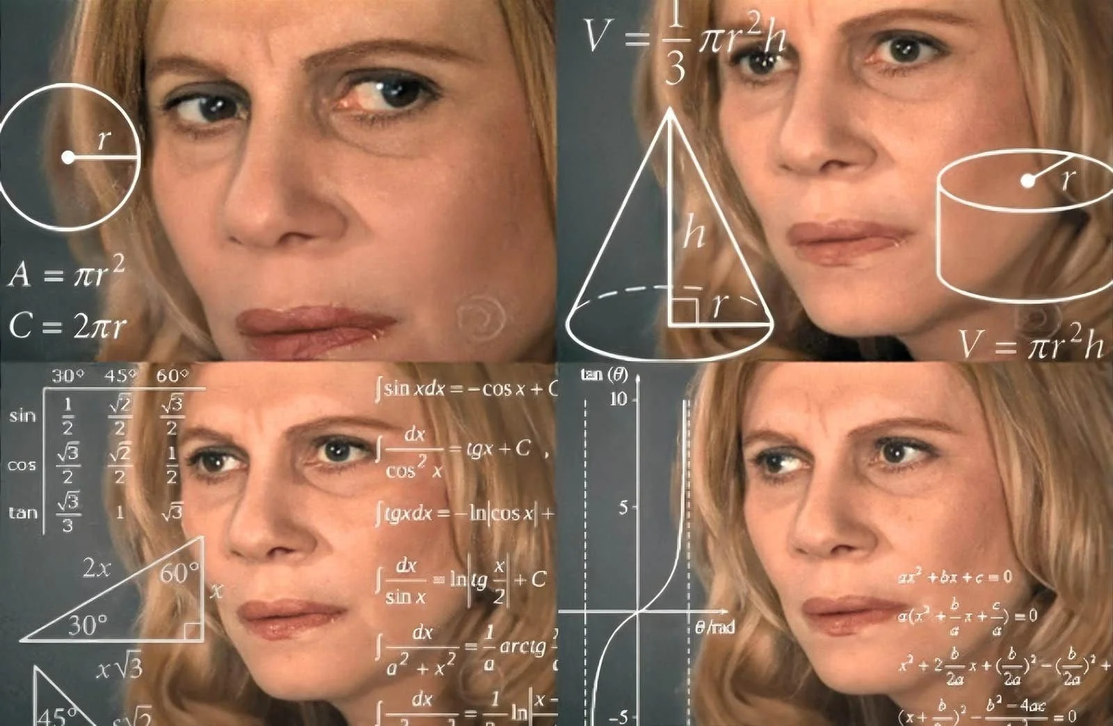 Confused woman reacting to the term sleep pressure in a blog about baby short naps and wake windows.
