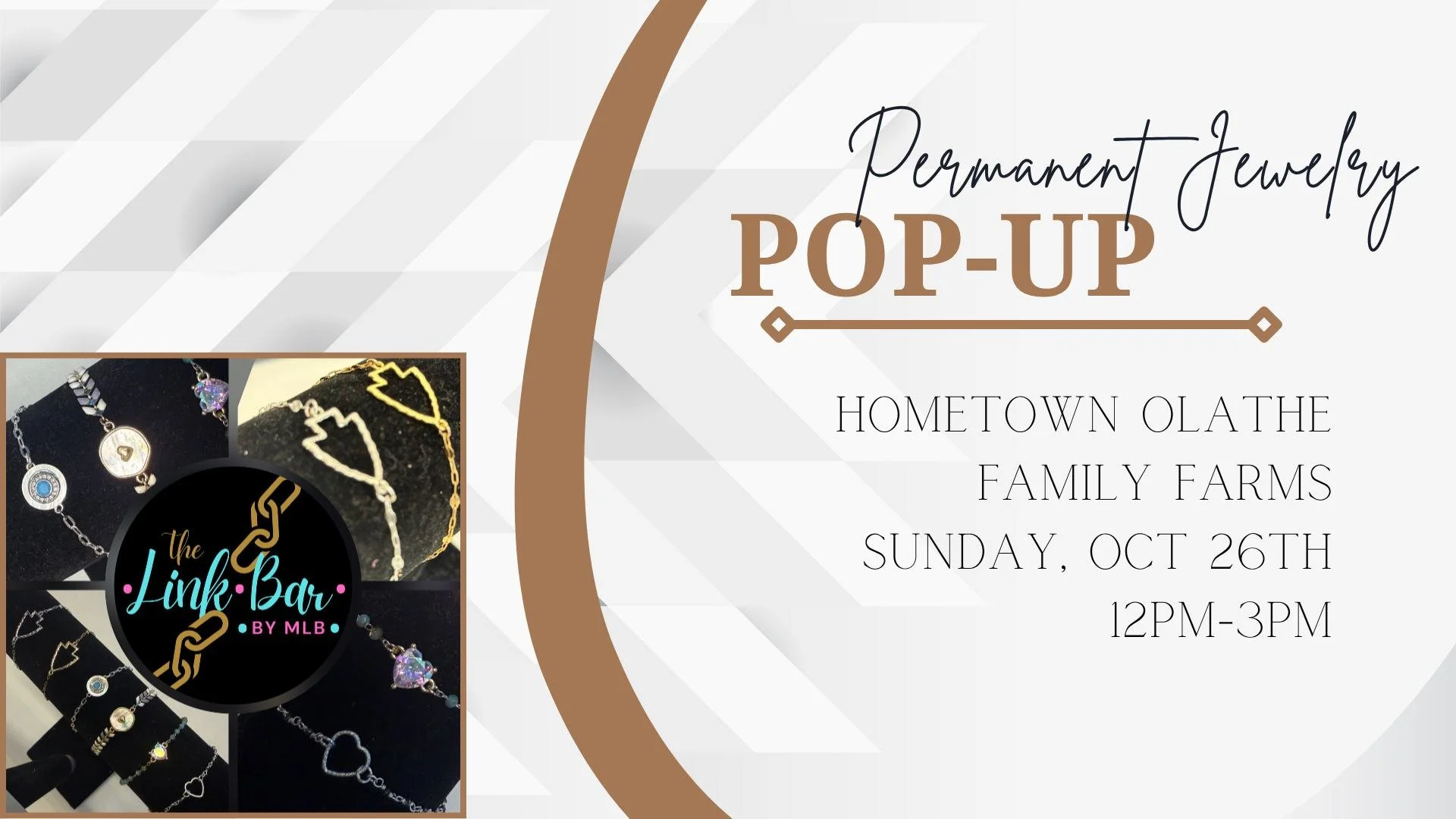 Permanent Jewelry Pop-Up by The Link Bar by MLB