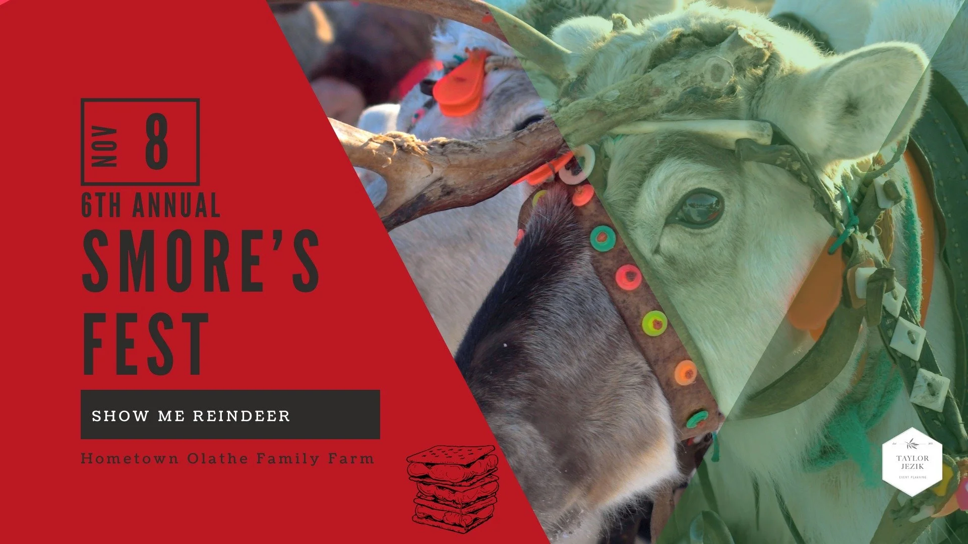 6th Annual S'Mores Fest Sip + Shop Featuring Show-Me Reindeer | November 8, 2025