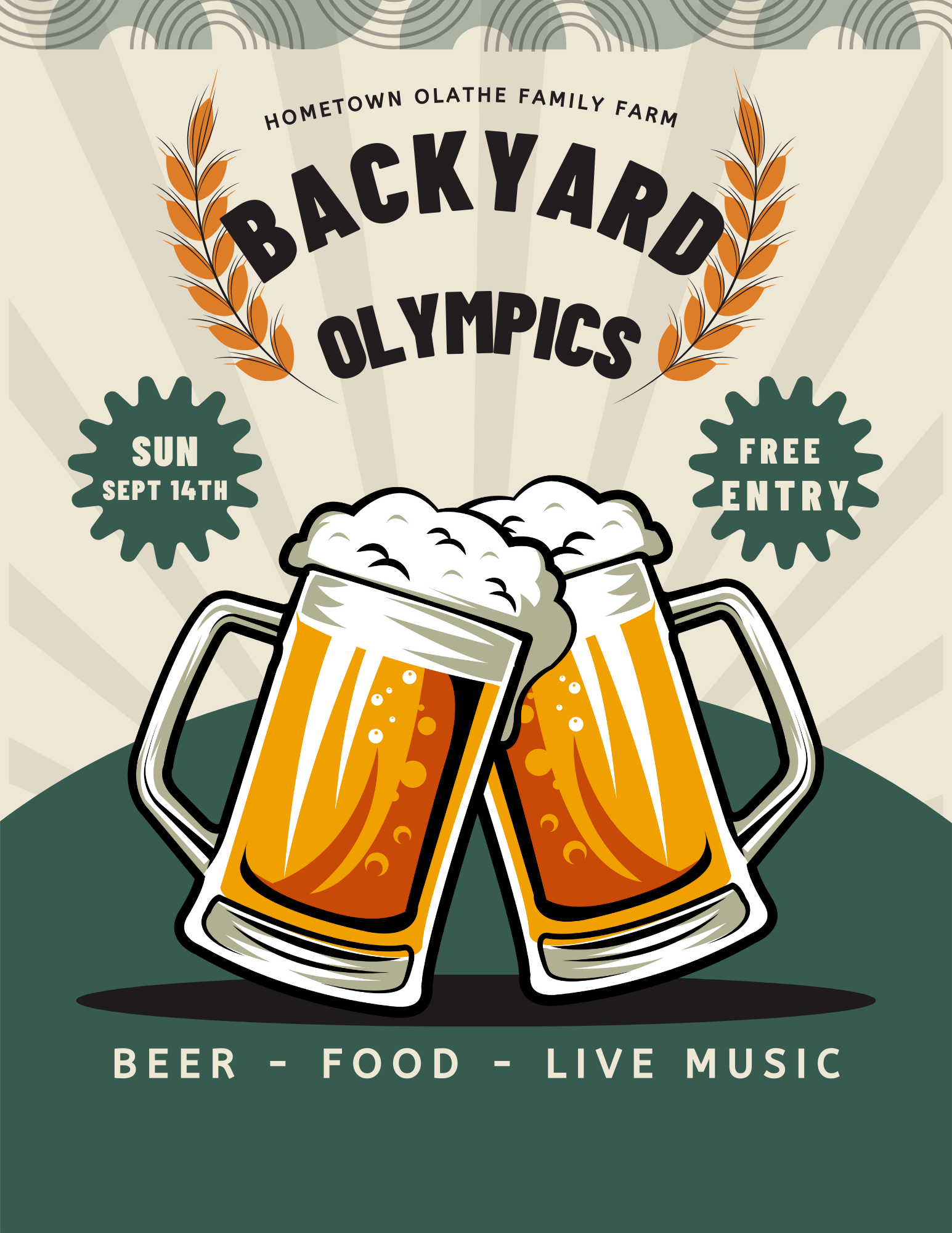 Backyard Olympics at The HOFF
