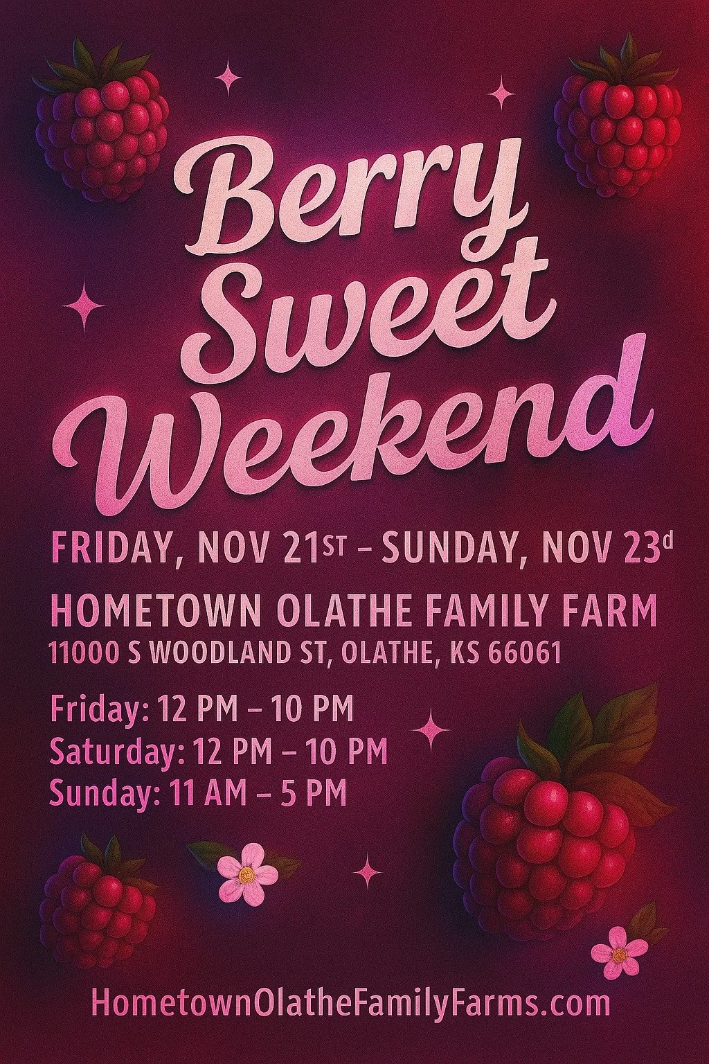 Berry Sweet Weekend at The H.O.F.F.