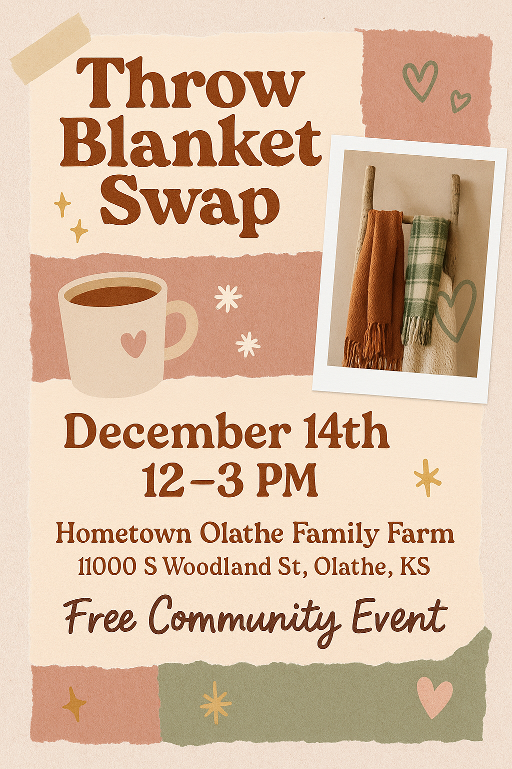 ✨ Throw Blanket Swap at The H.O.F.F. ✨