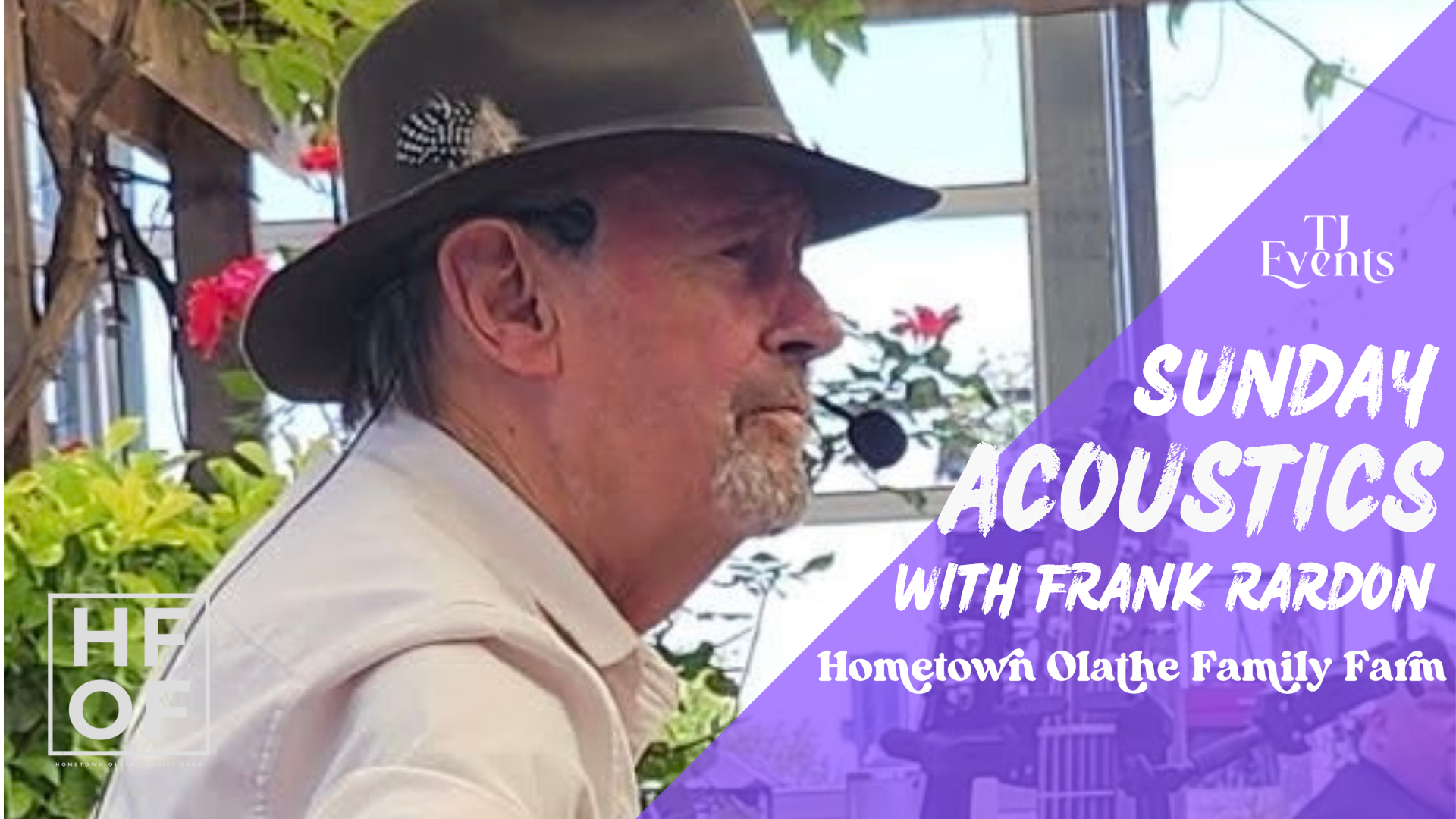 Sunday Patio Acoustics w/ Frank Rardon