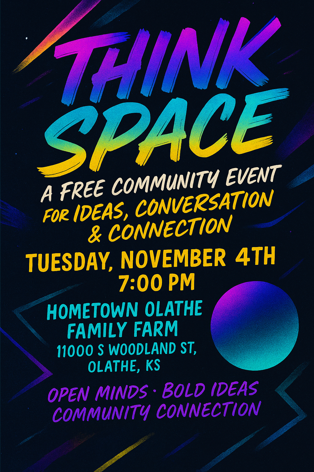 Think Space: A Free Community Event