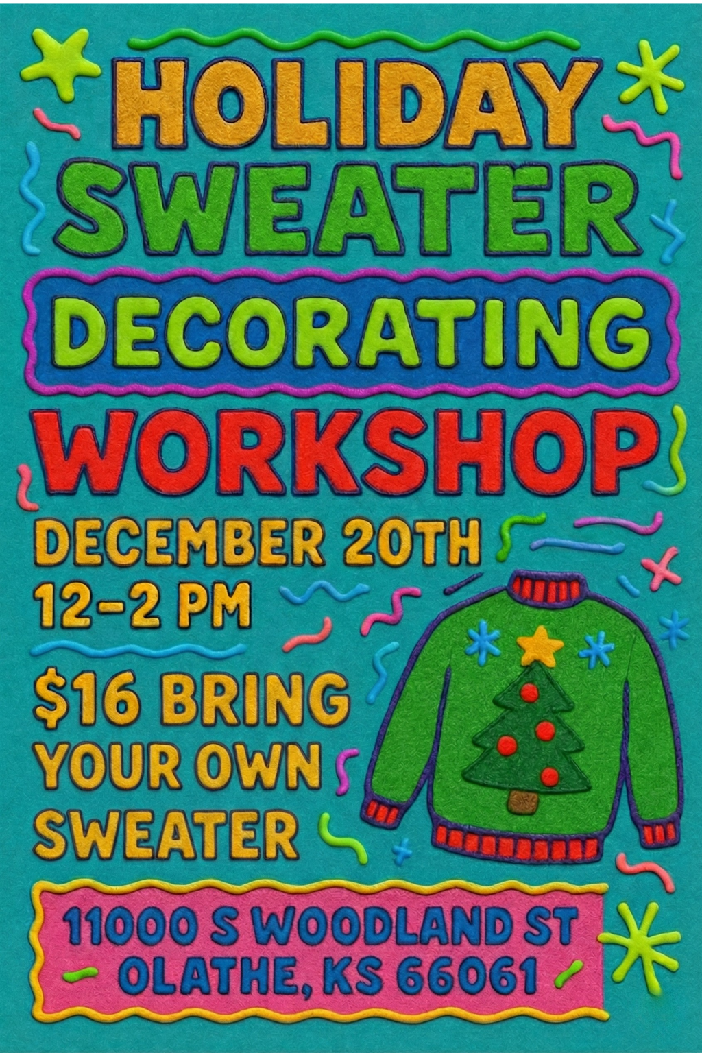 Sweater Weather: 90s Craft Edition