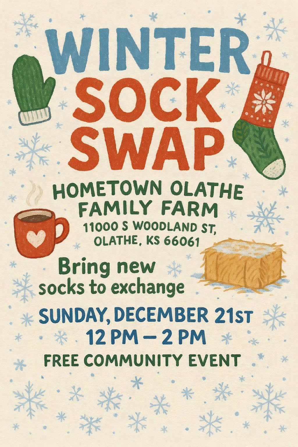 🧦❄️ Winter Sock Swap ❄️🧦