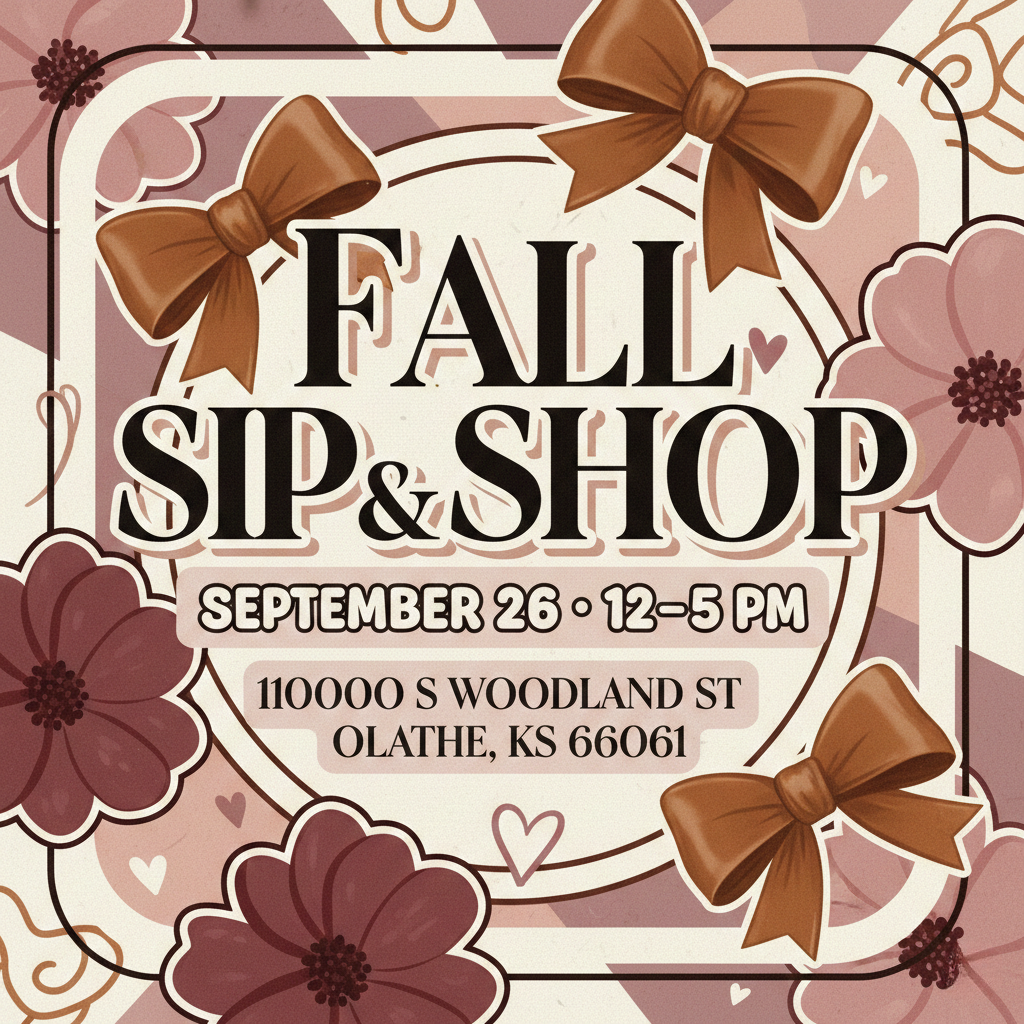✨ Fall Sip & Shop ✨