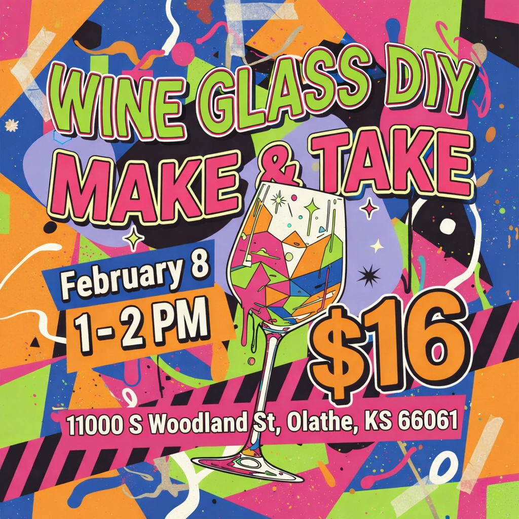 🍷🎨 Wine Glass DIY Make & Take Workshop