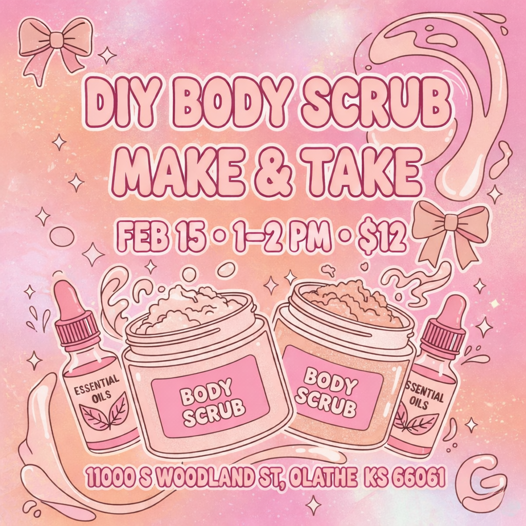 ✨ DIY Body Scrub Make & Take ✨