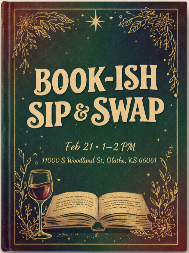 📚 Book-ish Sip & Swap 🍷