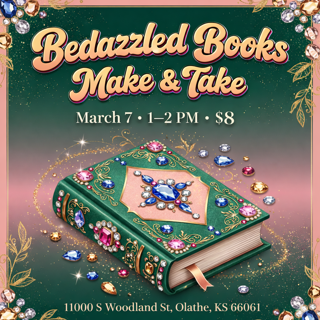 ✨ Bedazzled Books Make & Take 📚