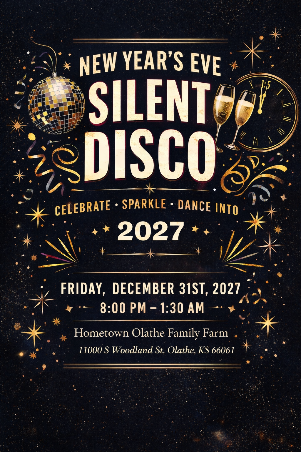 🎧✨ New Year Silent Disco ✨🎧