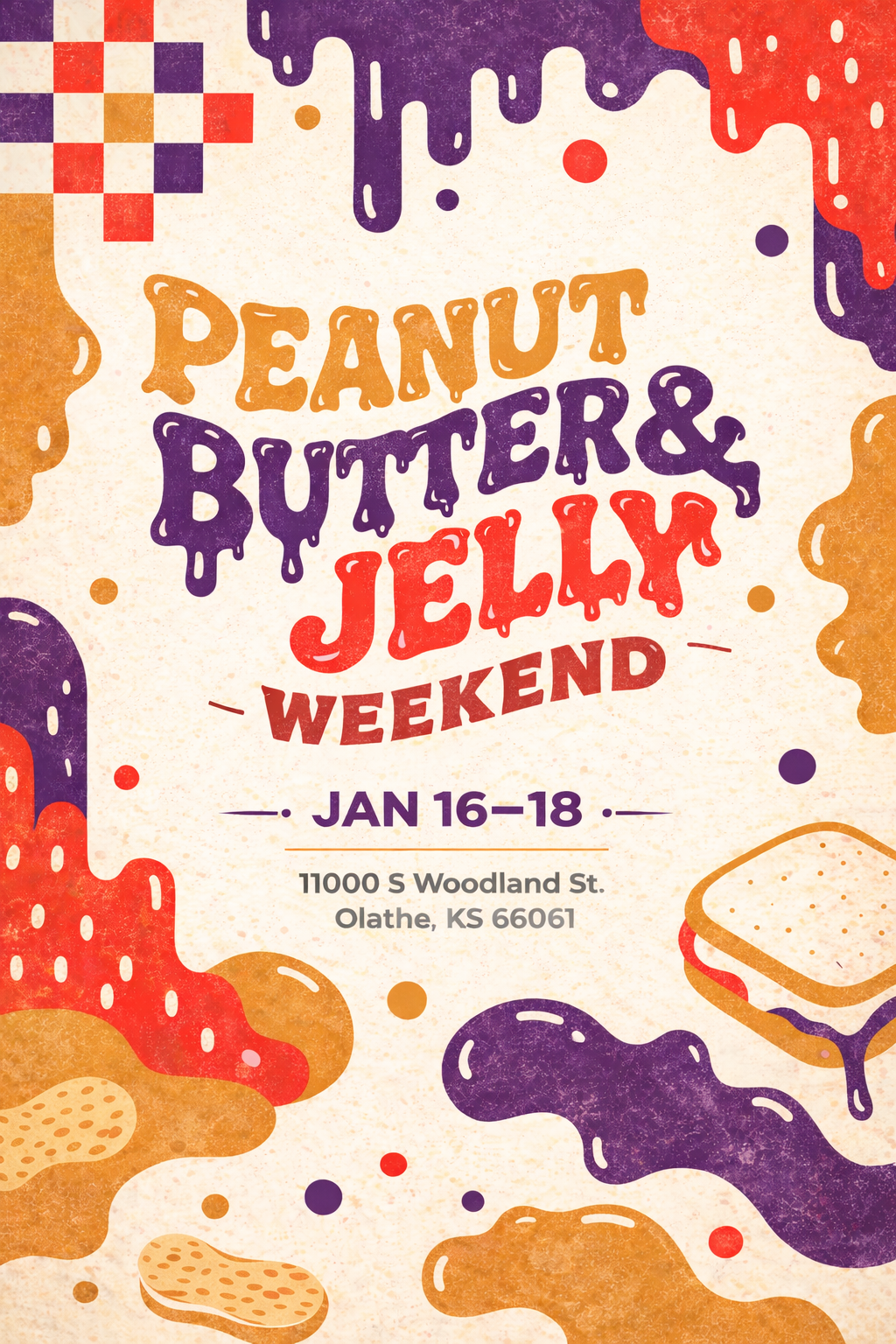 🥜🍓 Peanut Butter & Jelly Weekend 🍓🥜