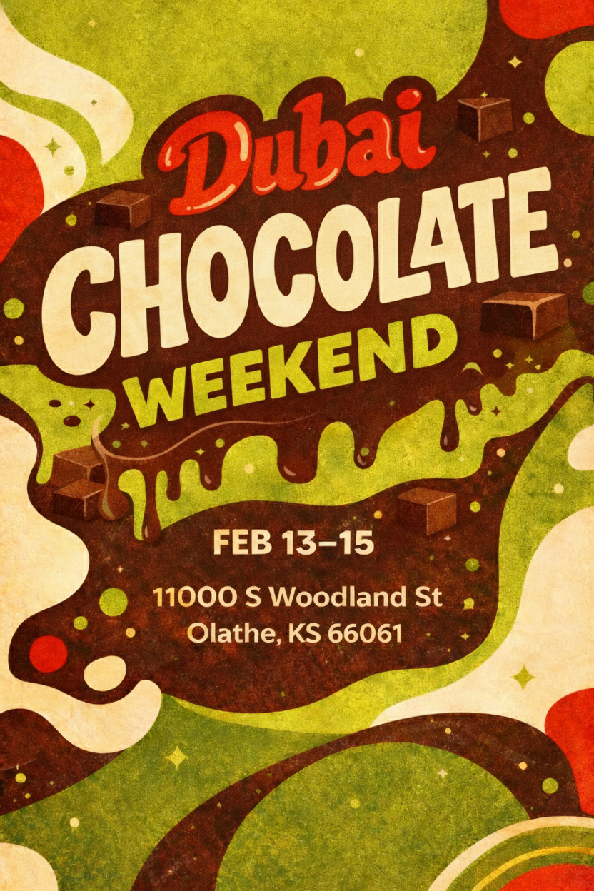 🍫✨ Dubai Chocolate Weekend ✨🍫
