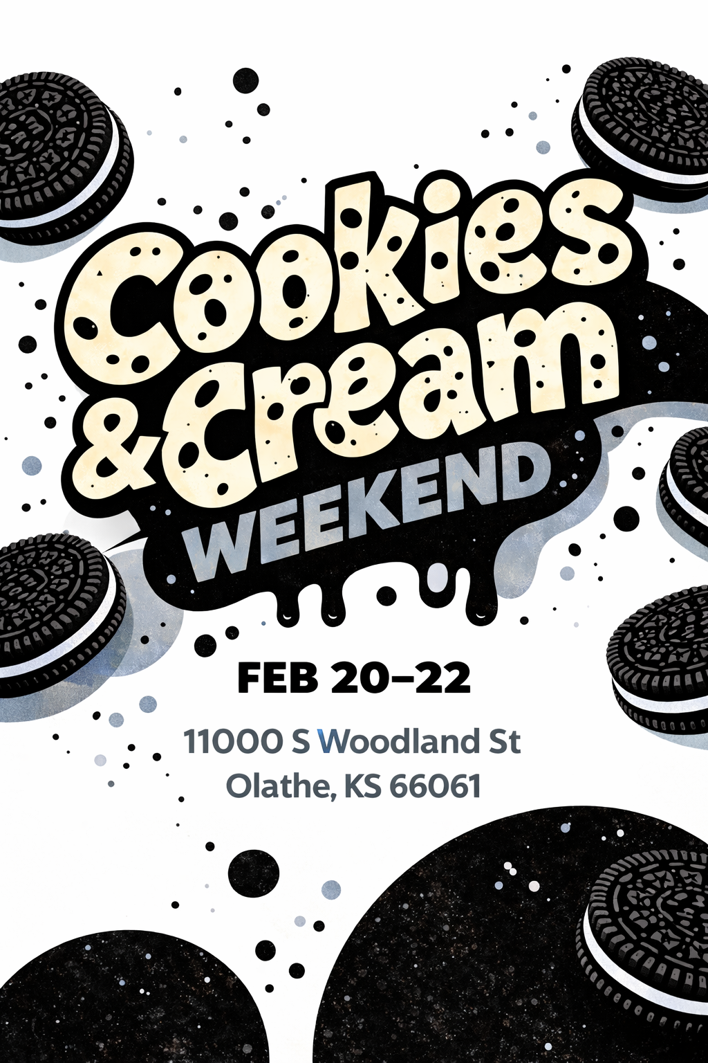 🍪🥛 Cookies & Cream Weekend 🥛🍪
