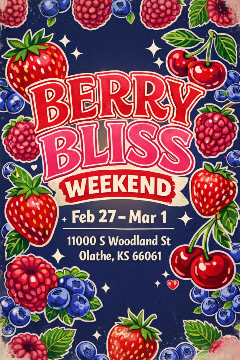 🍓 Berry Bliss Weekend 🍒🫐