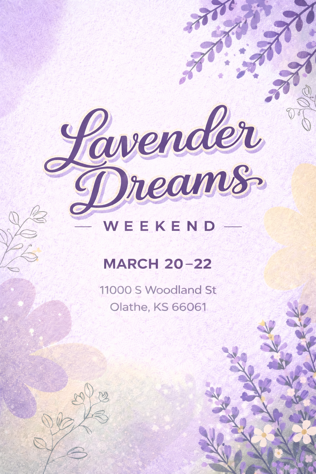 🌿 Lavender Dreams Weekend 💜