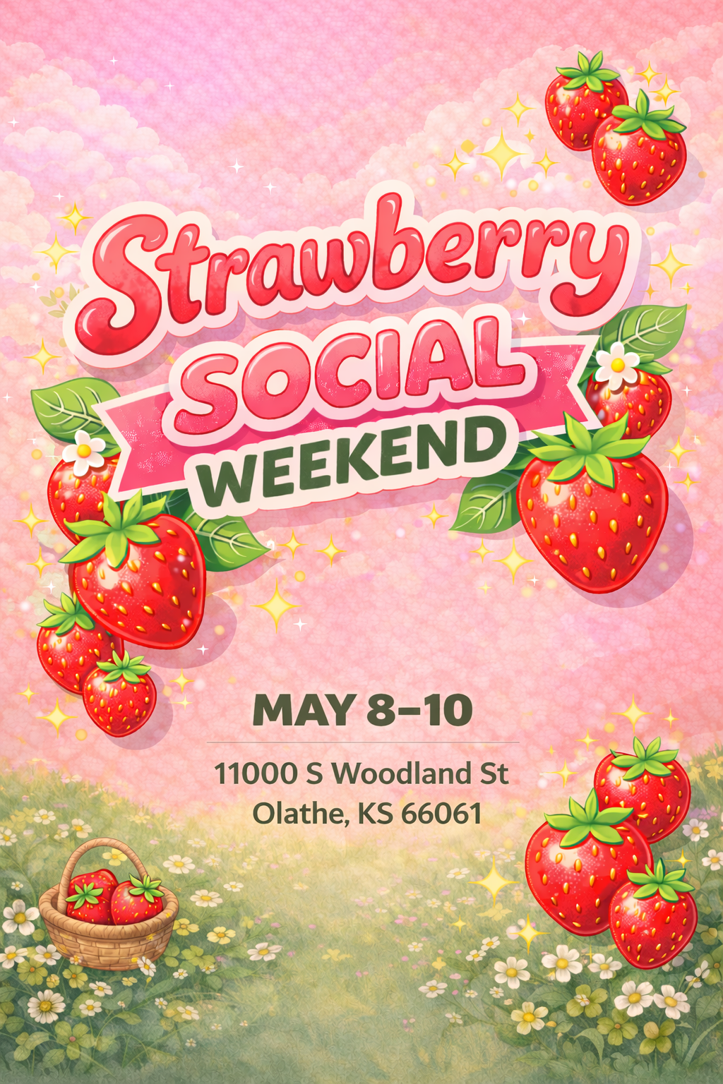 🍓 Strawberry Social Weekend 🍓