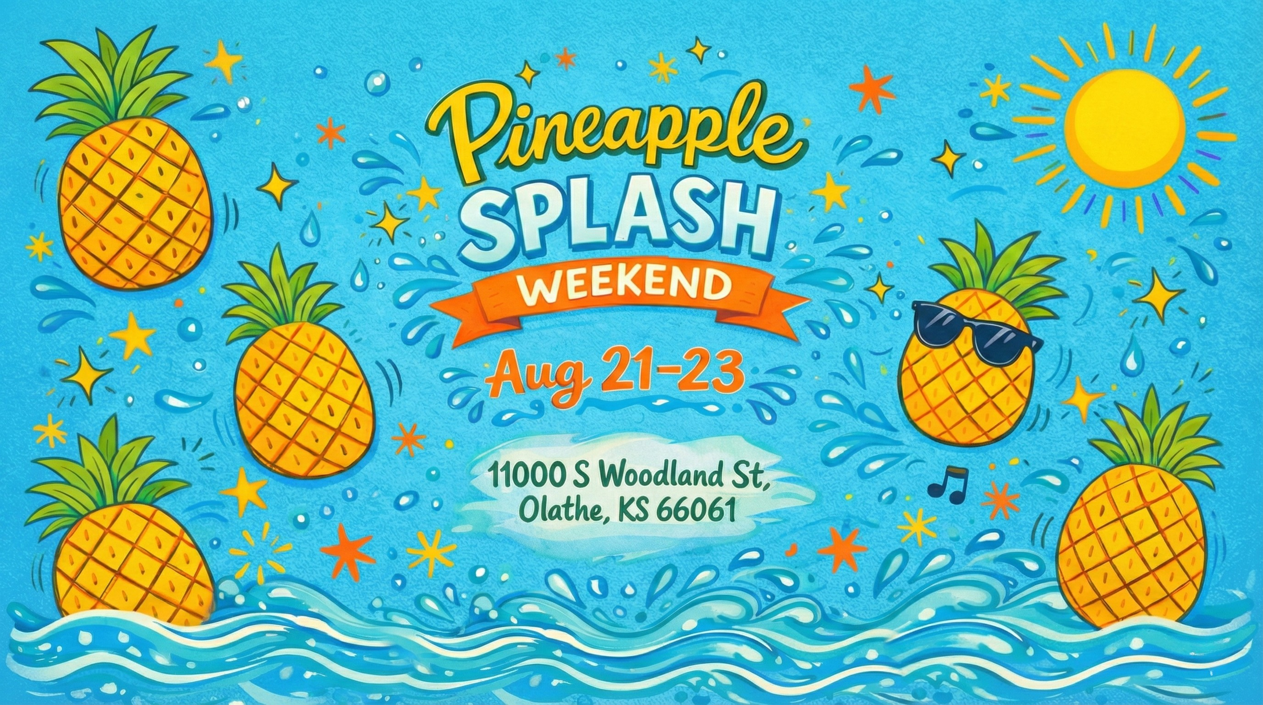 Pineapple Splash Weekend