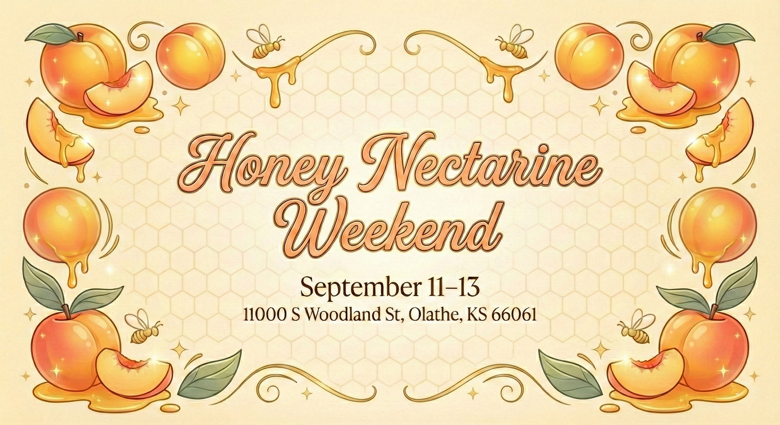 🍑 Honey Nectarine Weekend 🍯