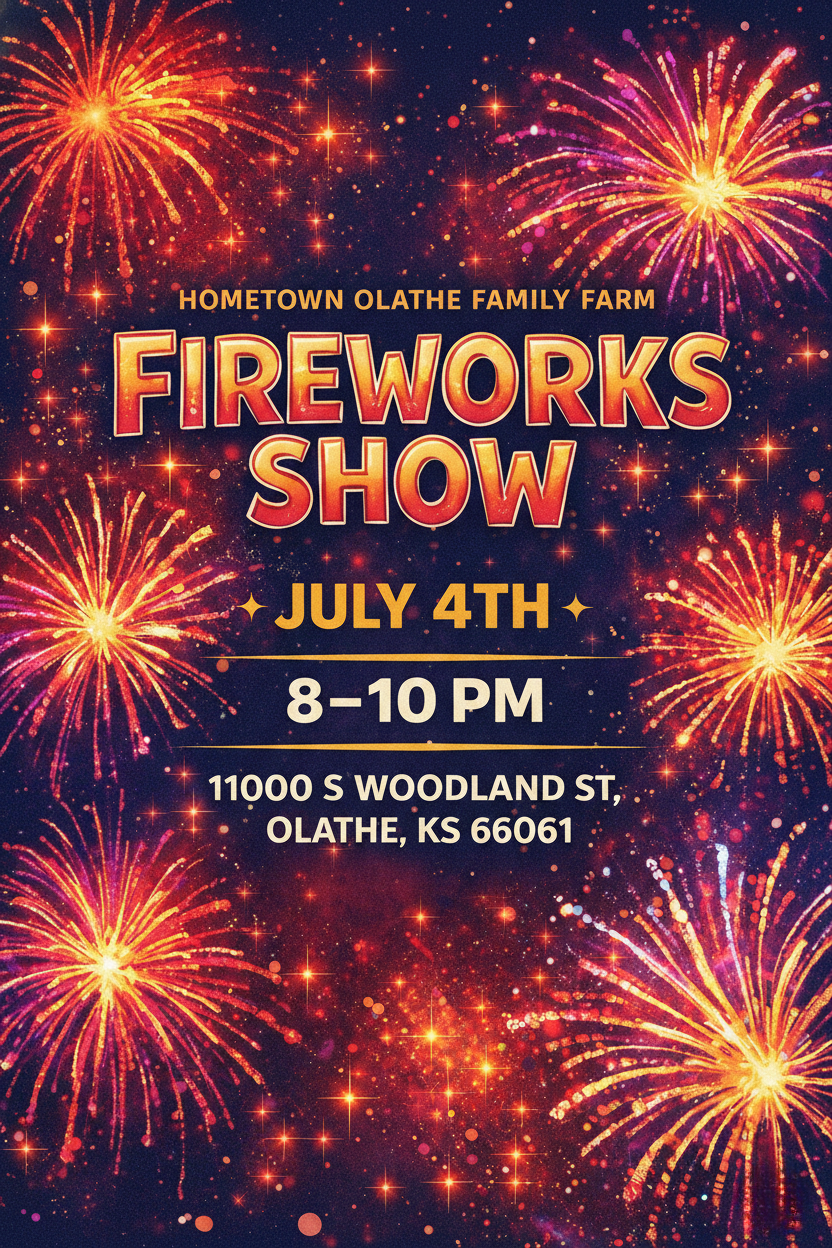 July 4th Fireworks Show!