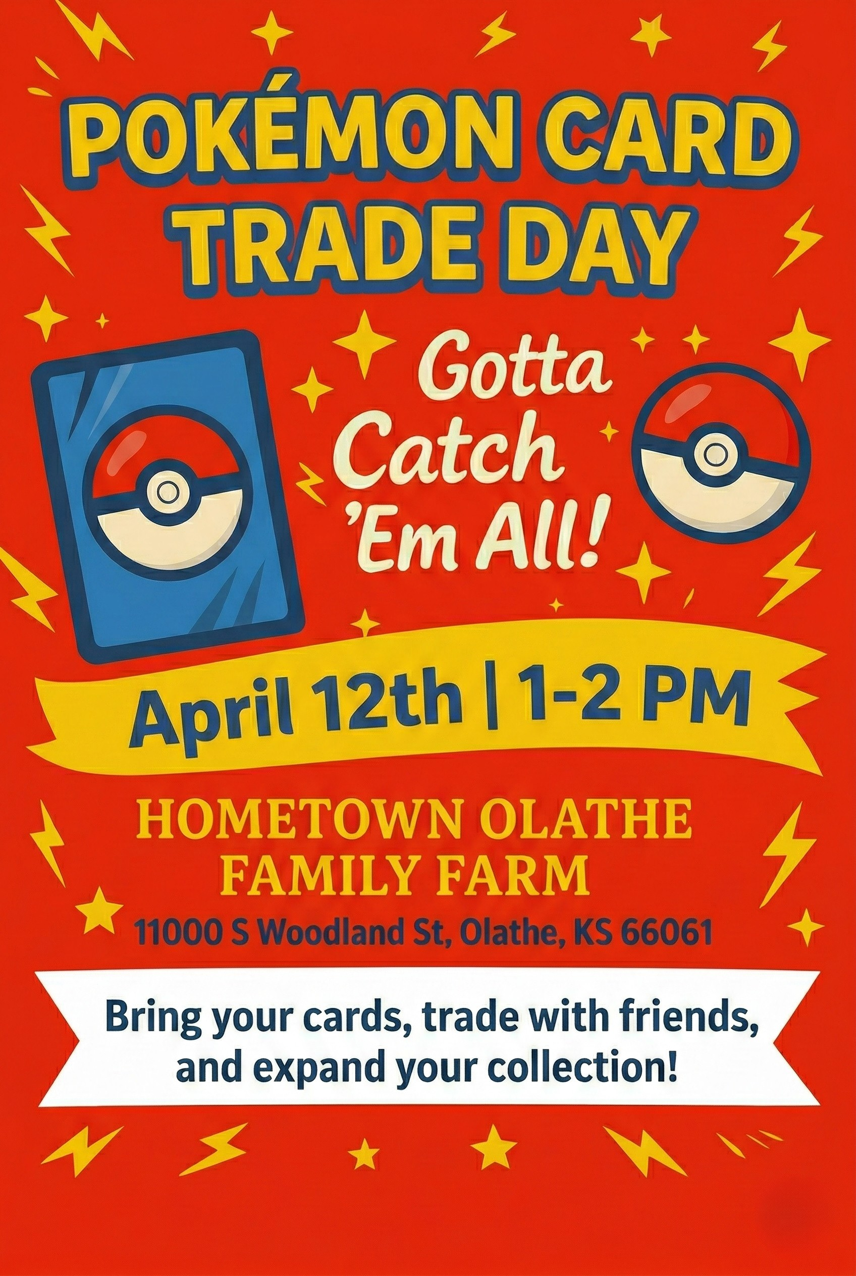 Pokémon Card Trade Day — Gotta Catch ’Em All!