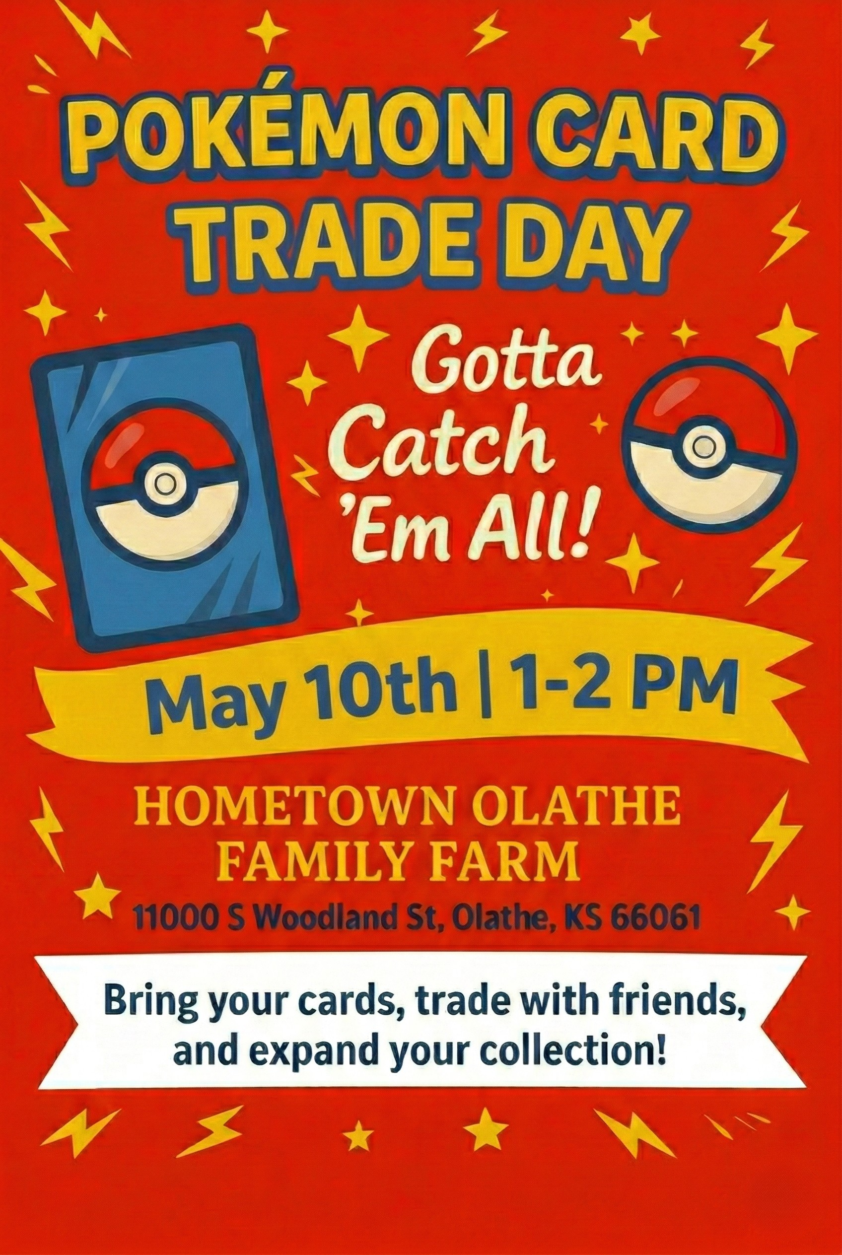 Pokémon Card Trade Day — Gotta Catch ’Em All!