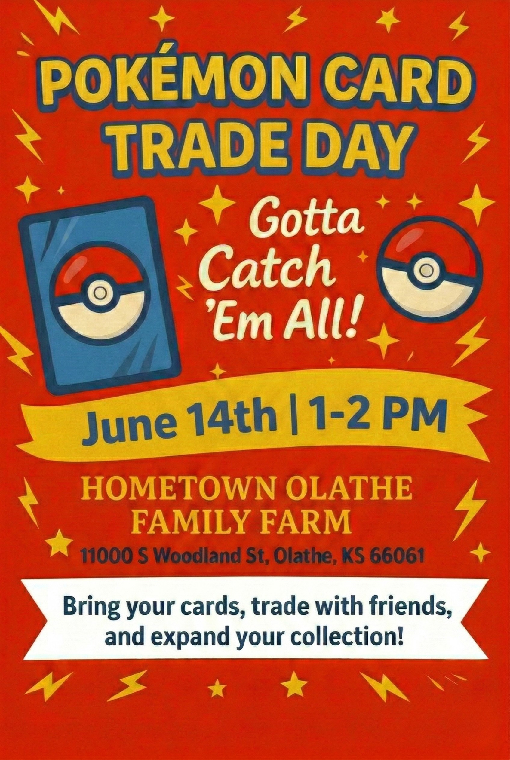Pokémon Card Trade Day — Gotta Catch ’Em All!