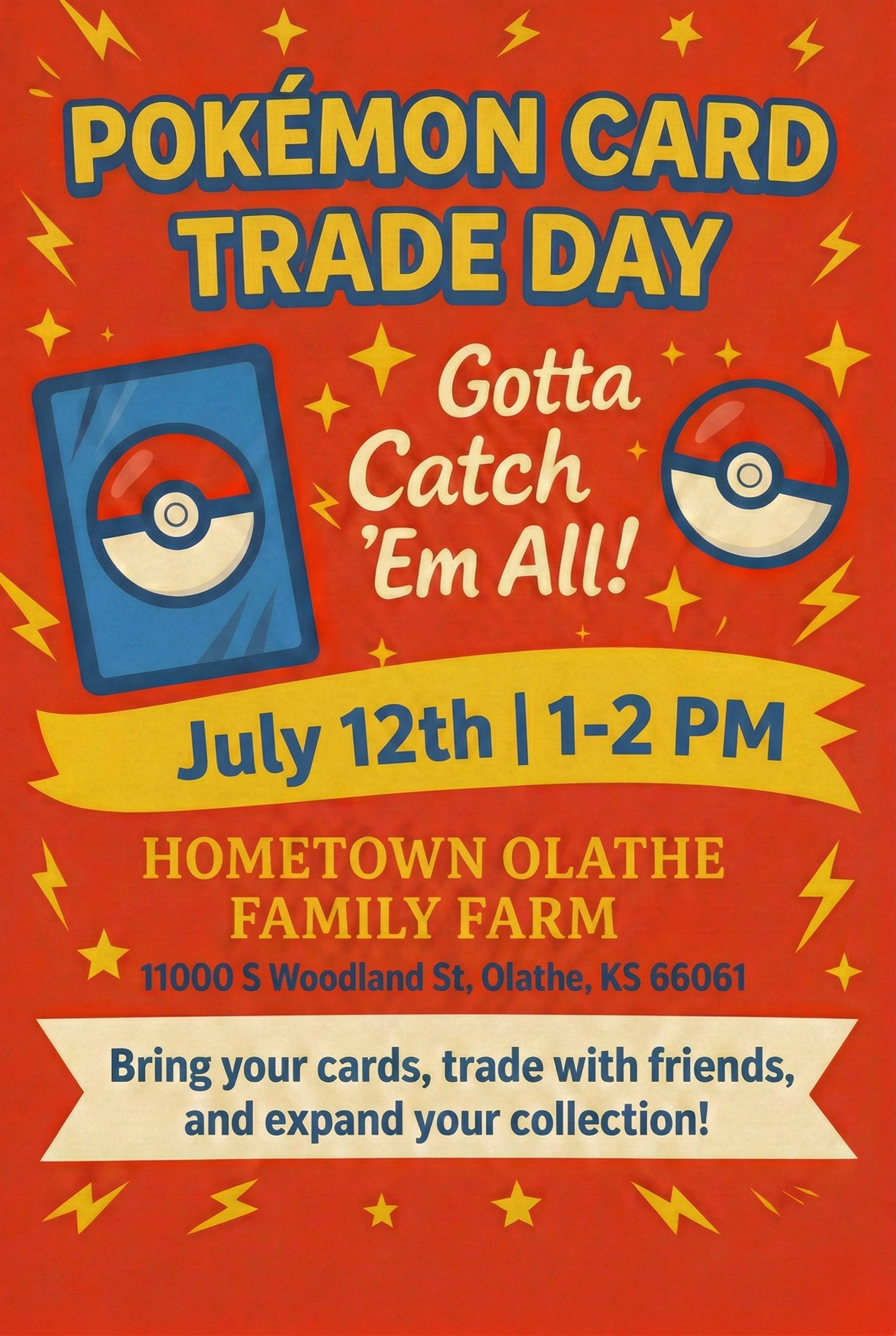 Pokémon Card Trade Day — Gotta Catch ’Em All!