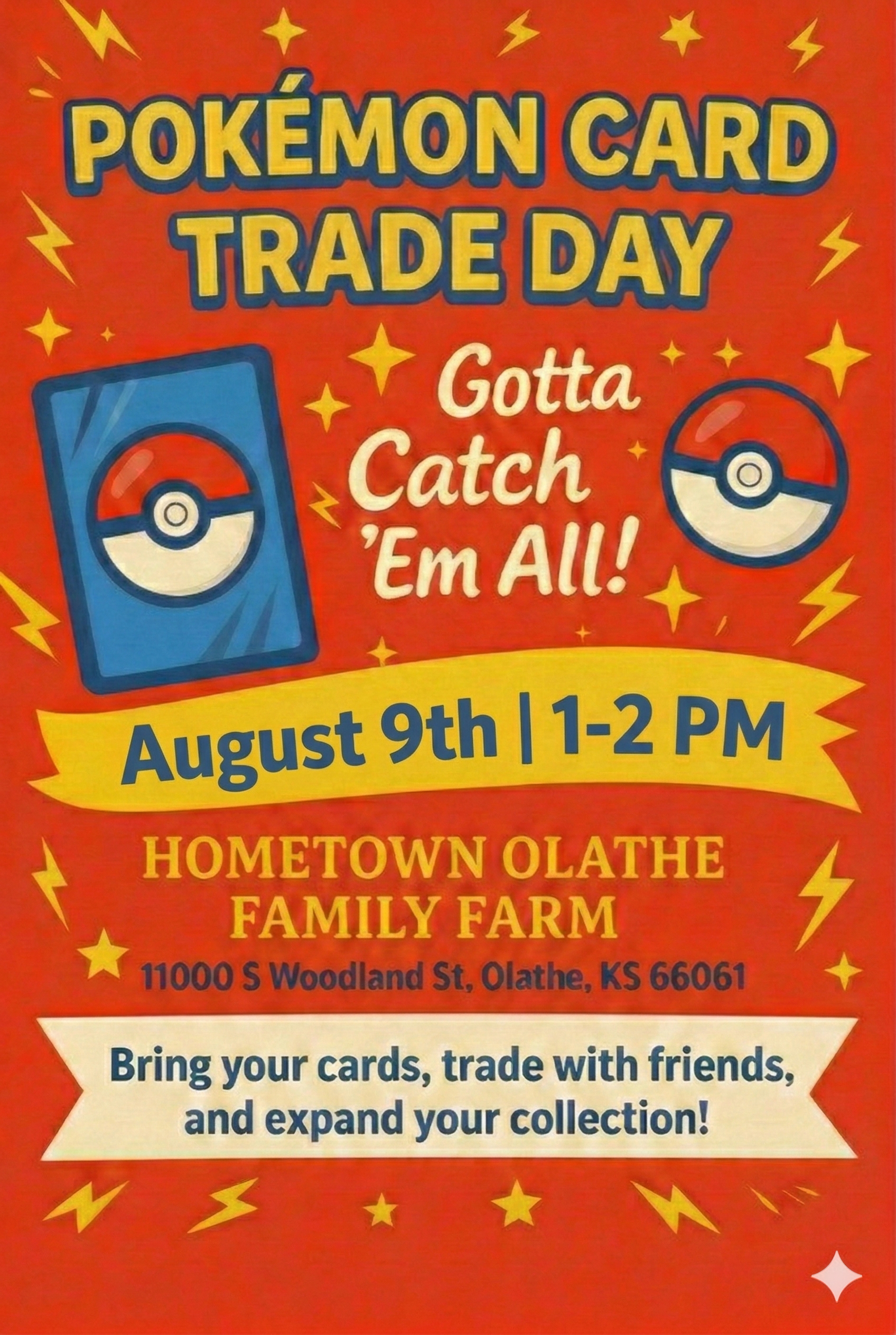 Pokémon Card Trade Day — Gotta Catch ’Em All! 