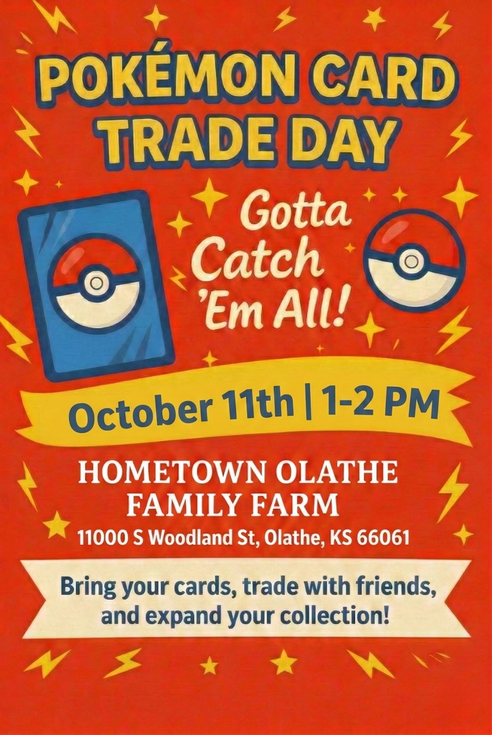 Pokémon Card Trade Day — Gotta Catch ’Em All!