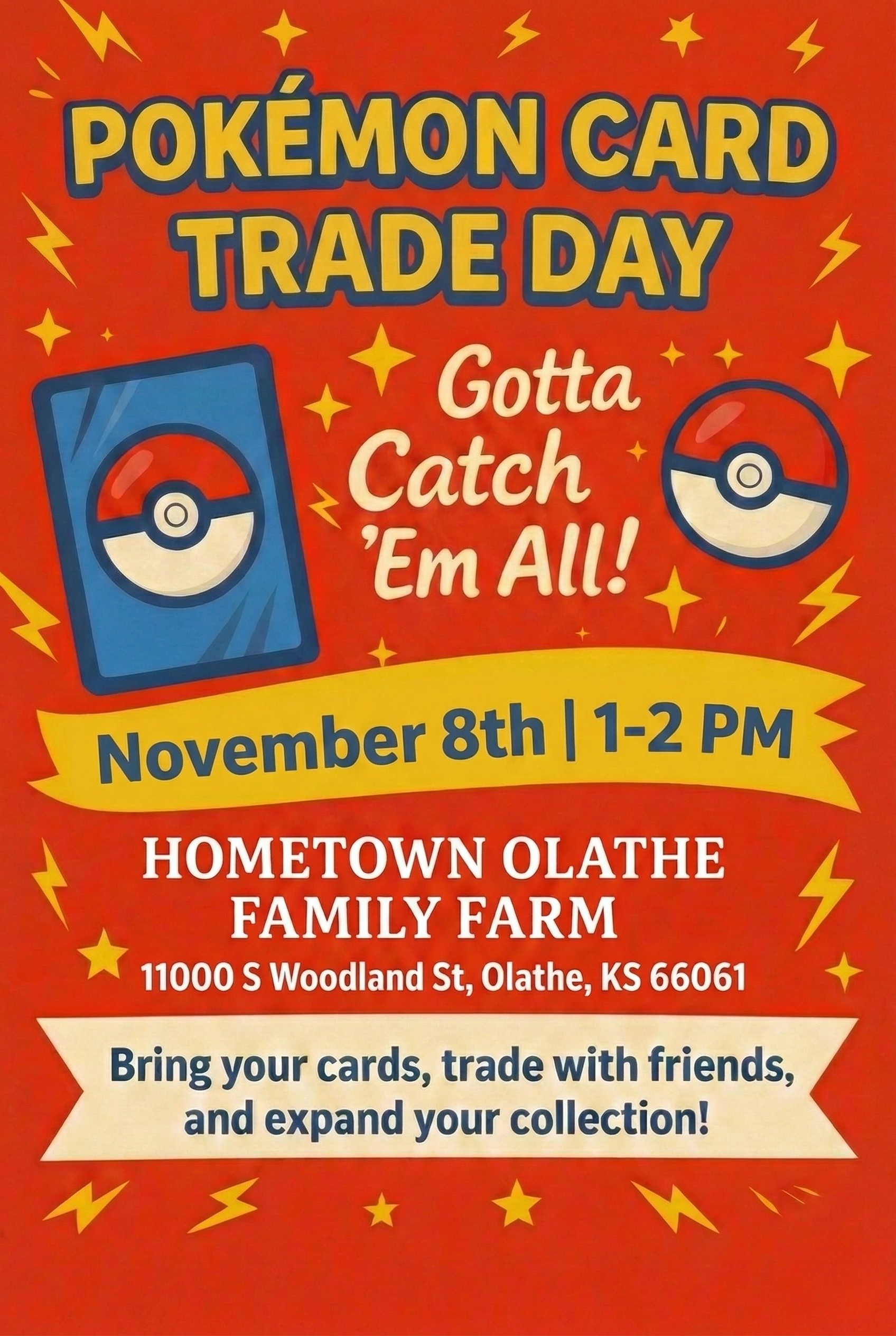 Pokémon Card Trade Day — Gotta Catch ’Em All! 