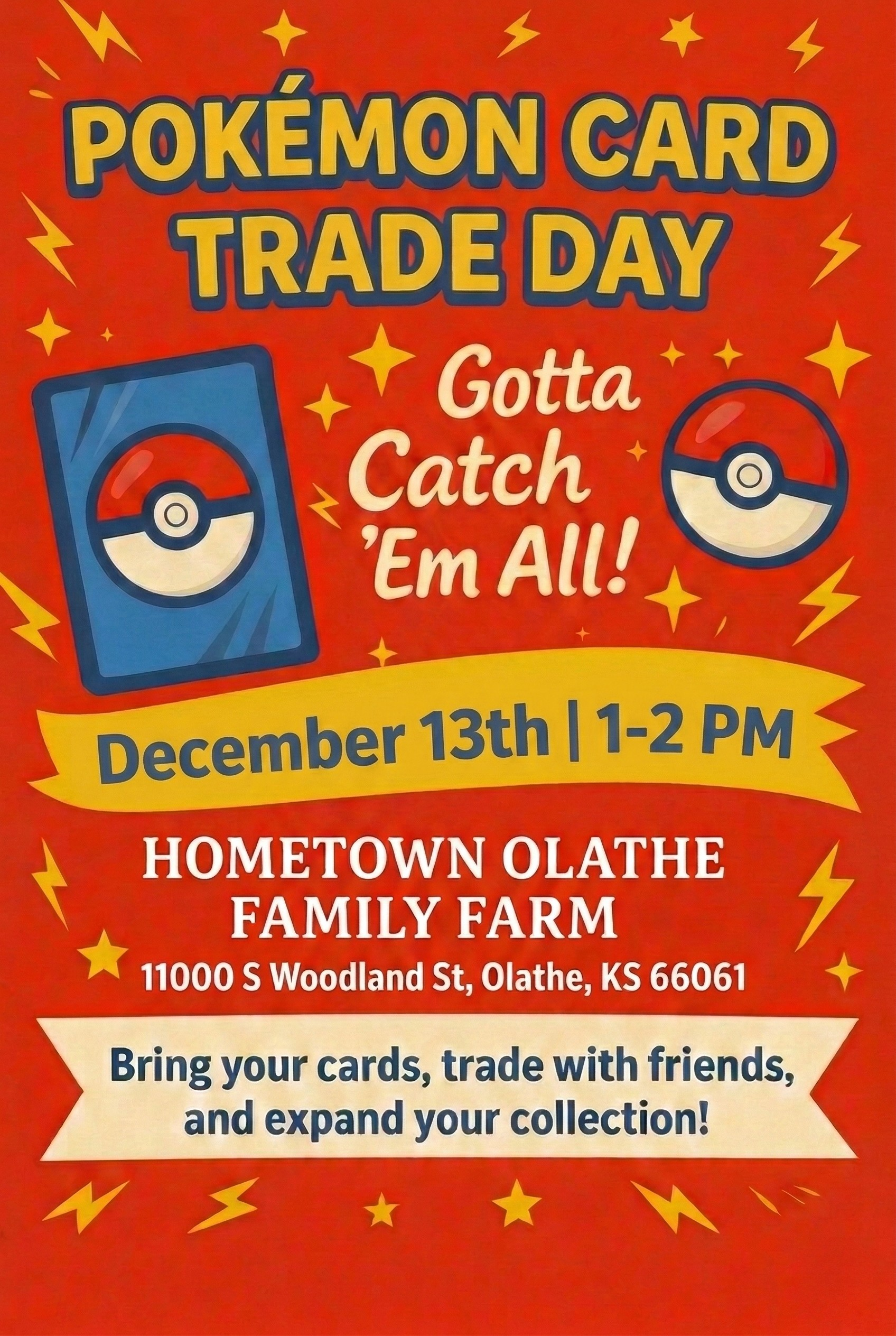 Pokémon Card Trade Day — Gotta Catch ’Em All! 