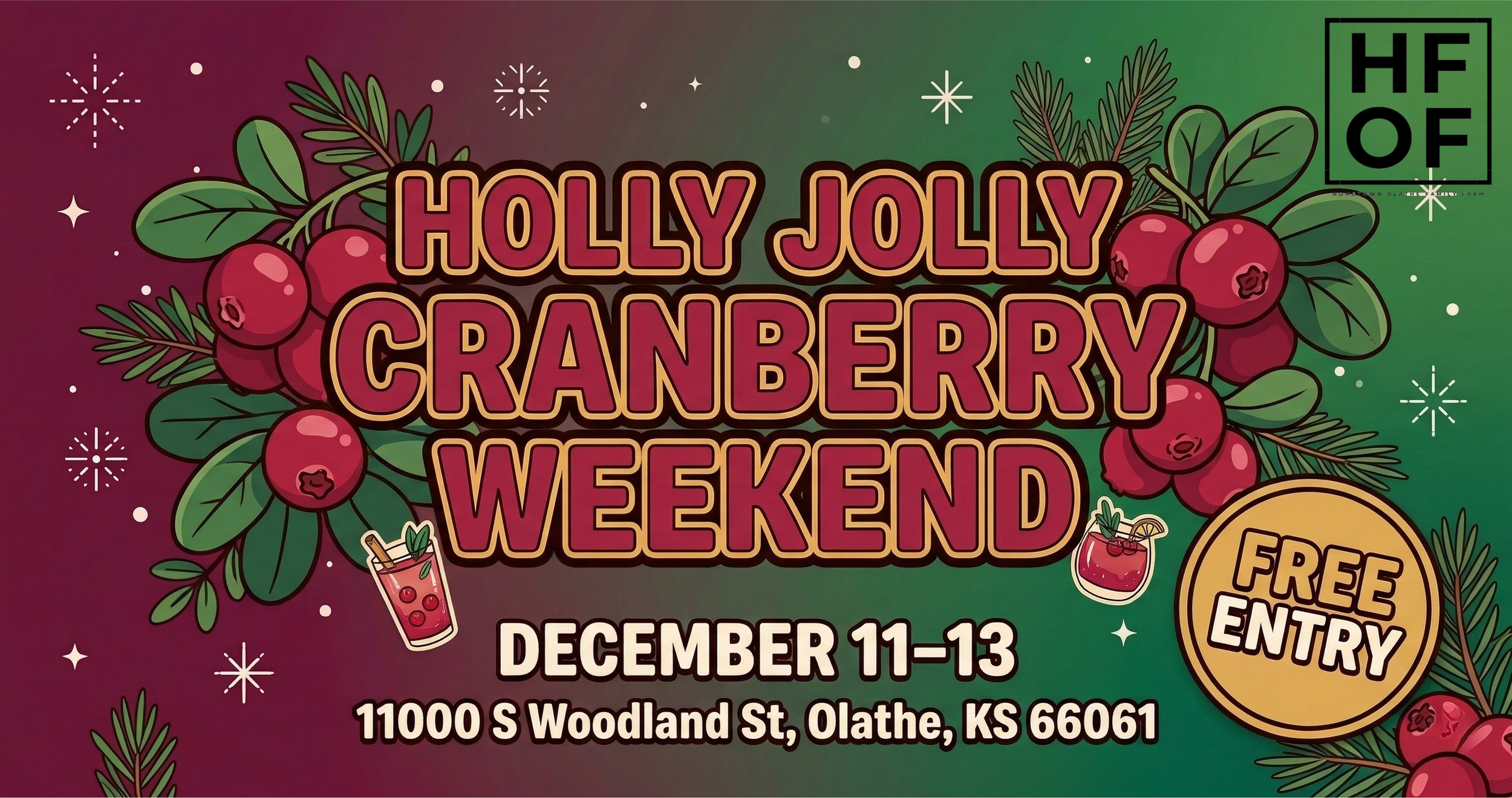 Holly Jolly Cranberry Weekend