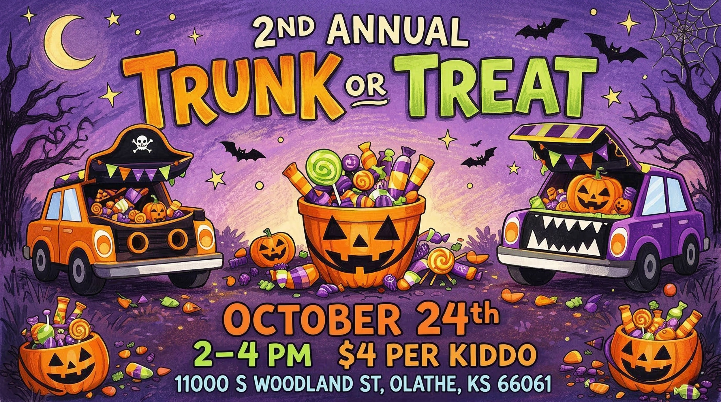 🎃 2nd Annual Trunk or Treat 👻