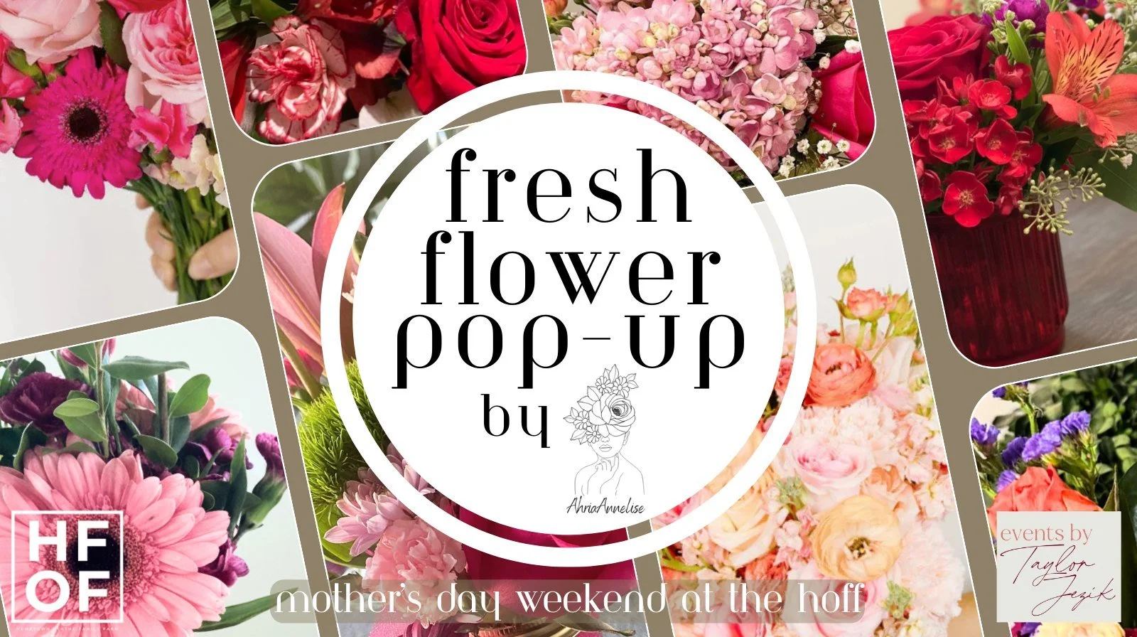 Fresh Flower Pop-Up with AhriaAnnelise at the HOFF