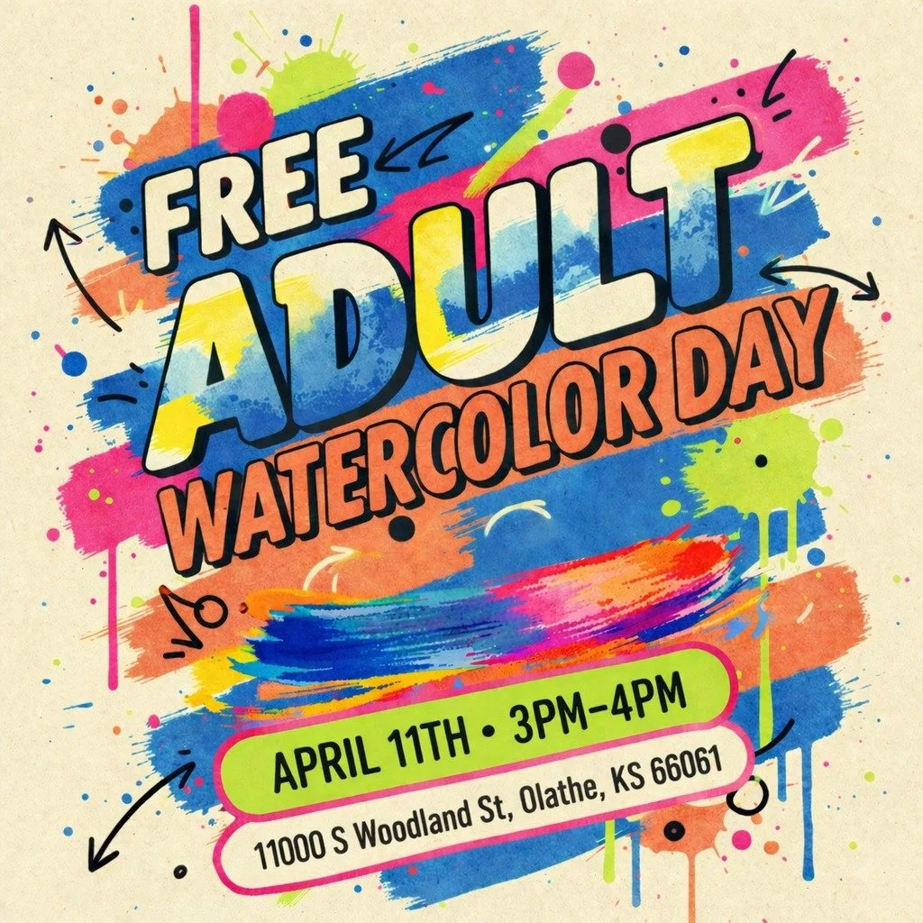 FREE Adult Watercolor Day at The H.O.F.F. | April 11th