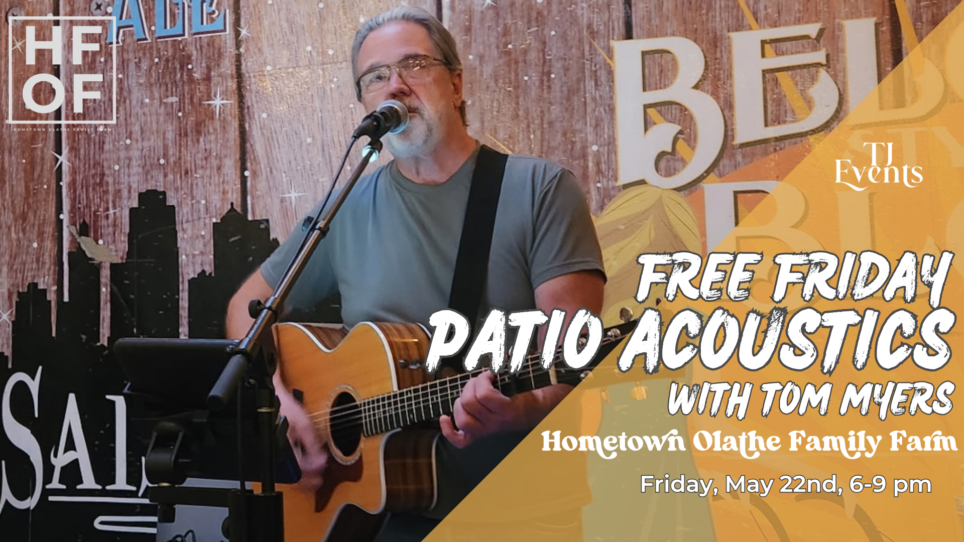 Friday Night Patio Acoustics featuring Tom Myers