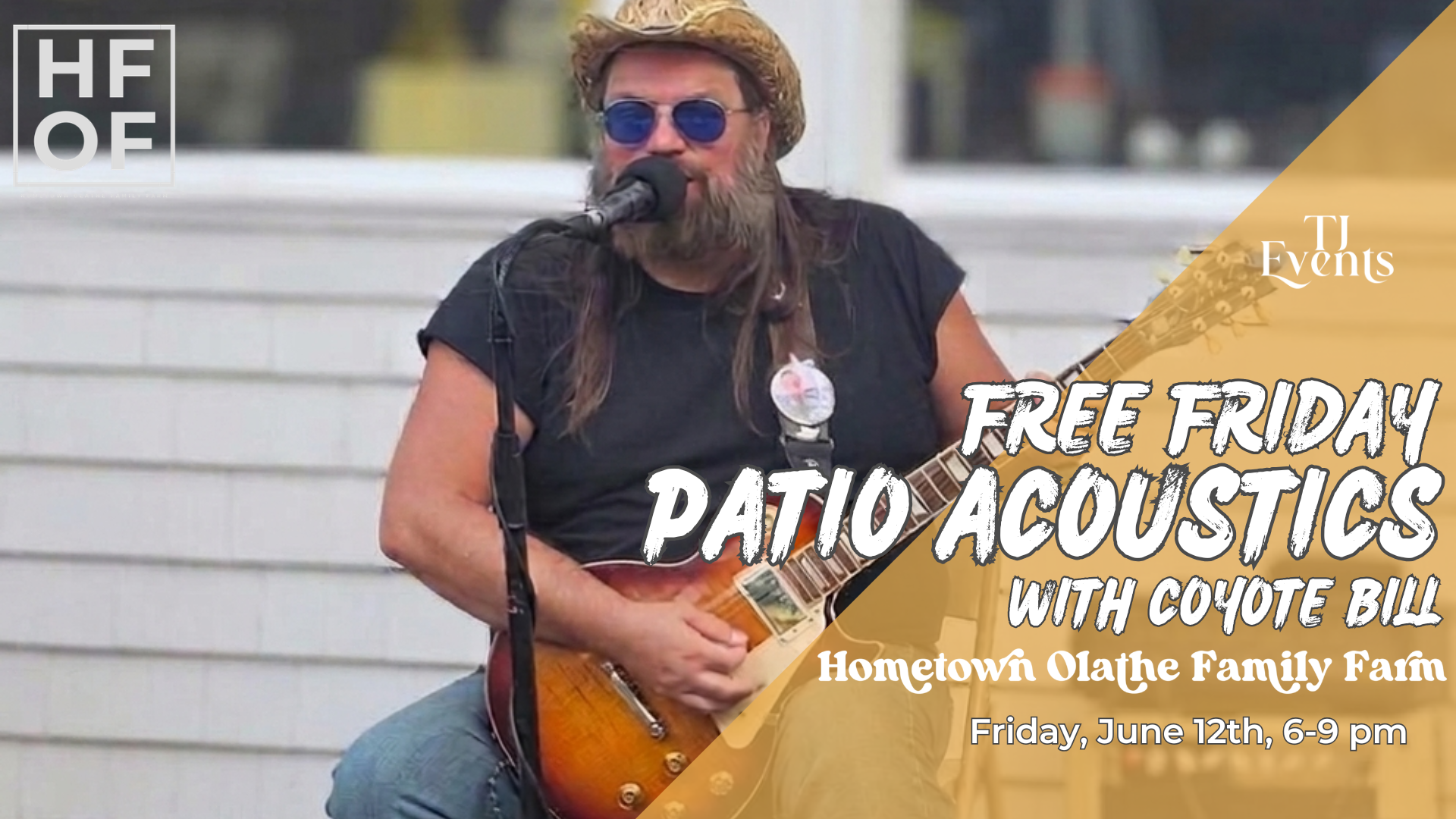 Friday Night Patio Acoustics featuring Coyote Bill