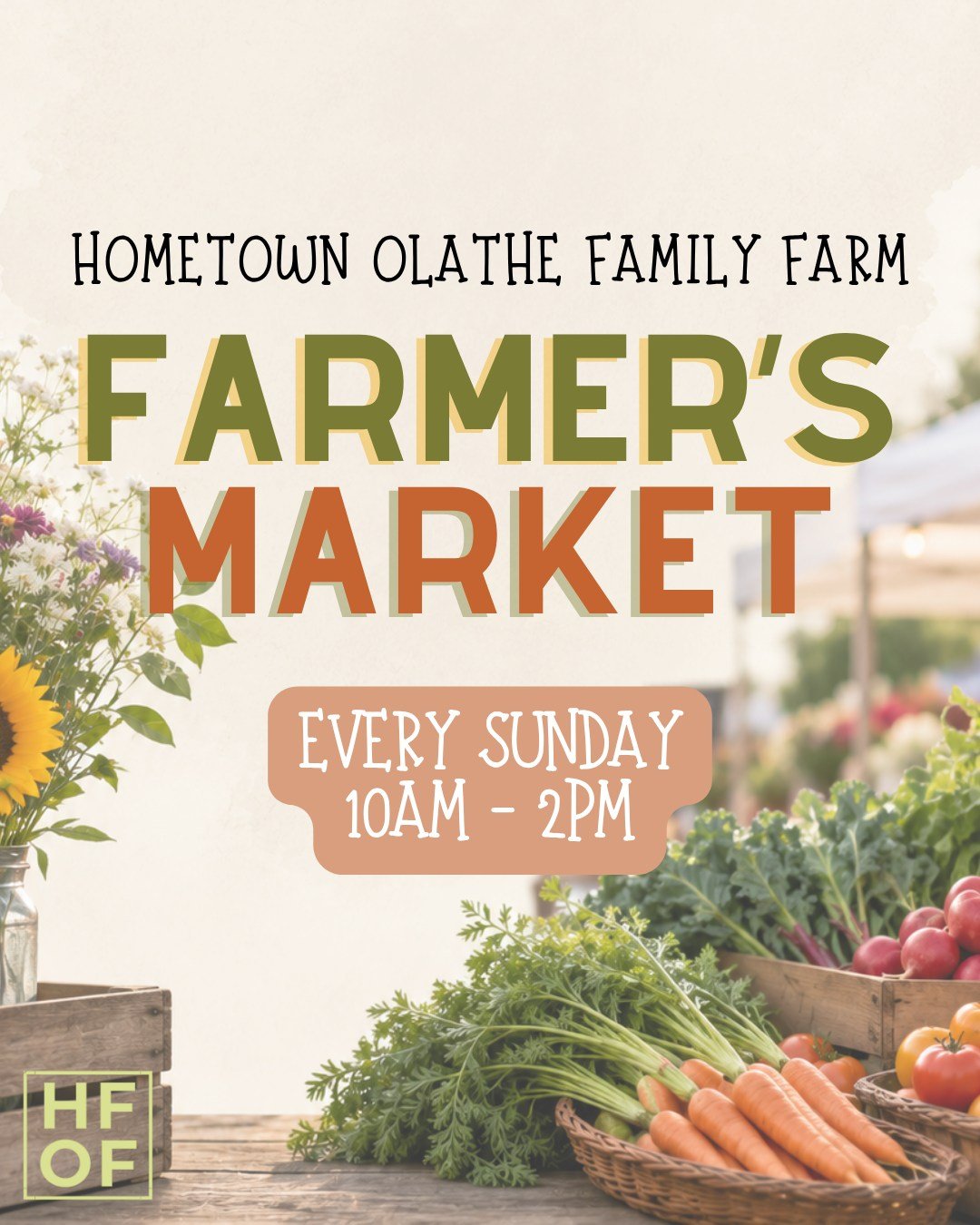 HOFF Farmers Market 🍅🚜🌻