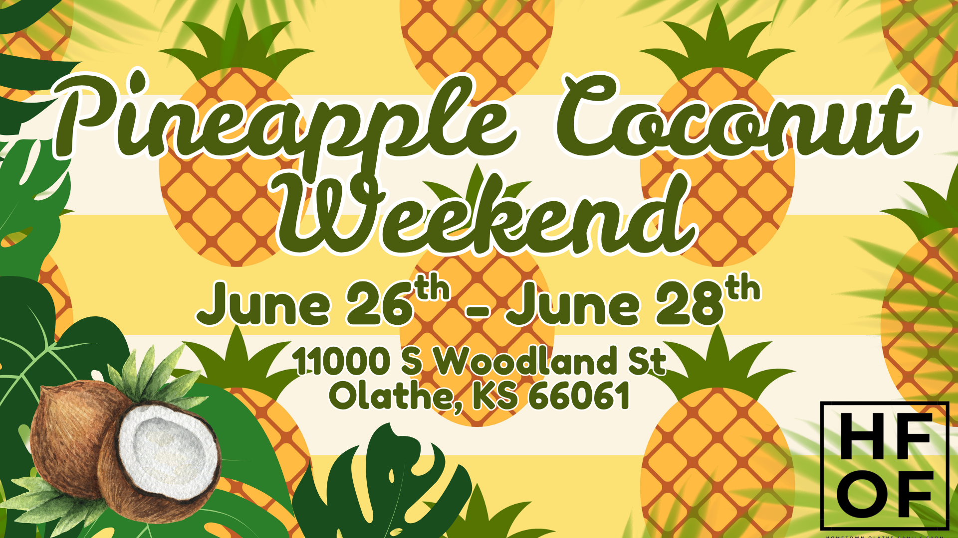 ✨ Pineapple Coconut Weekend ✨