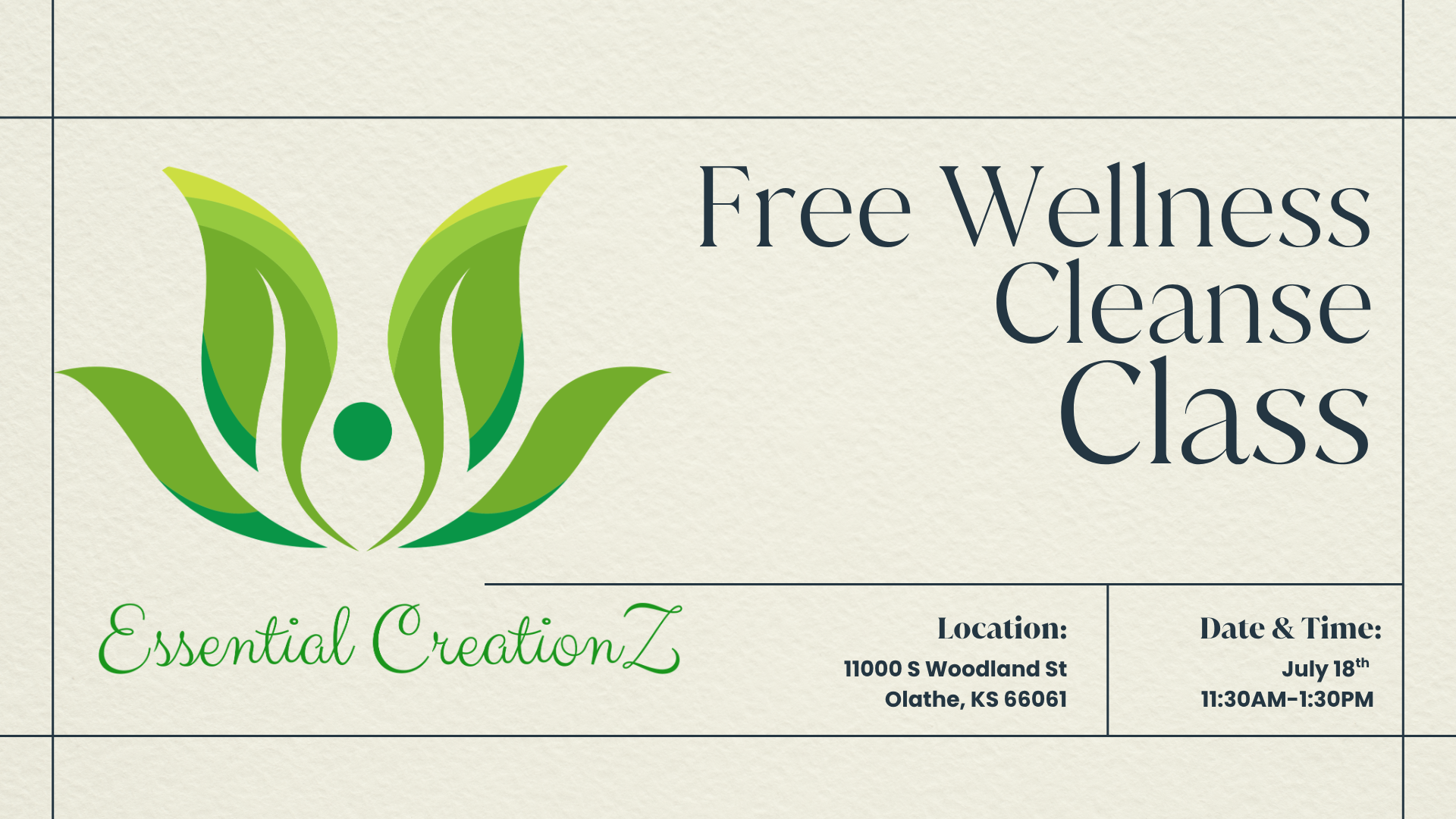 🌿 Free Wellness Cleanse Class 🌿