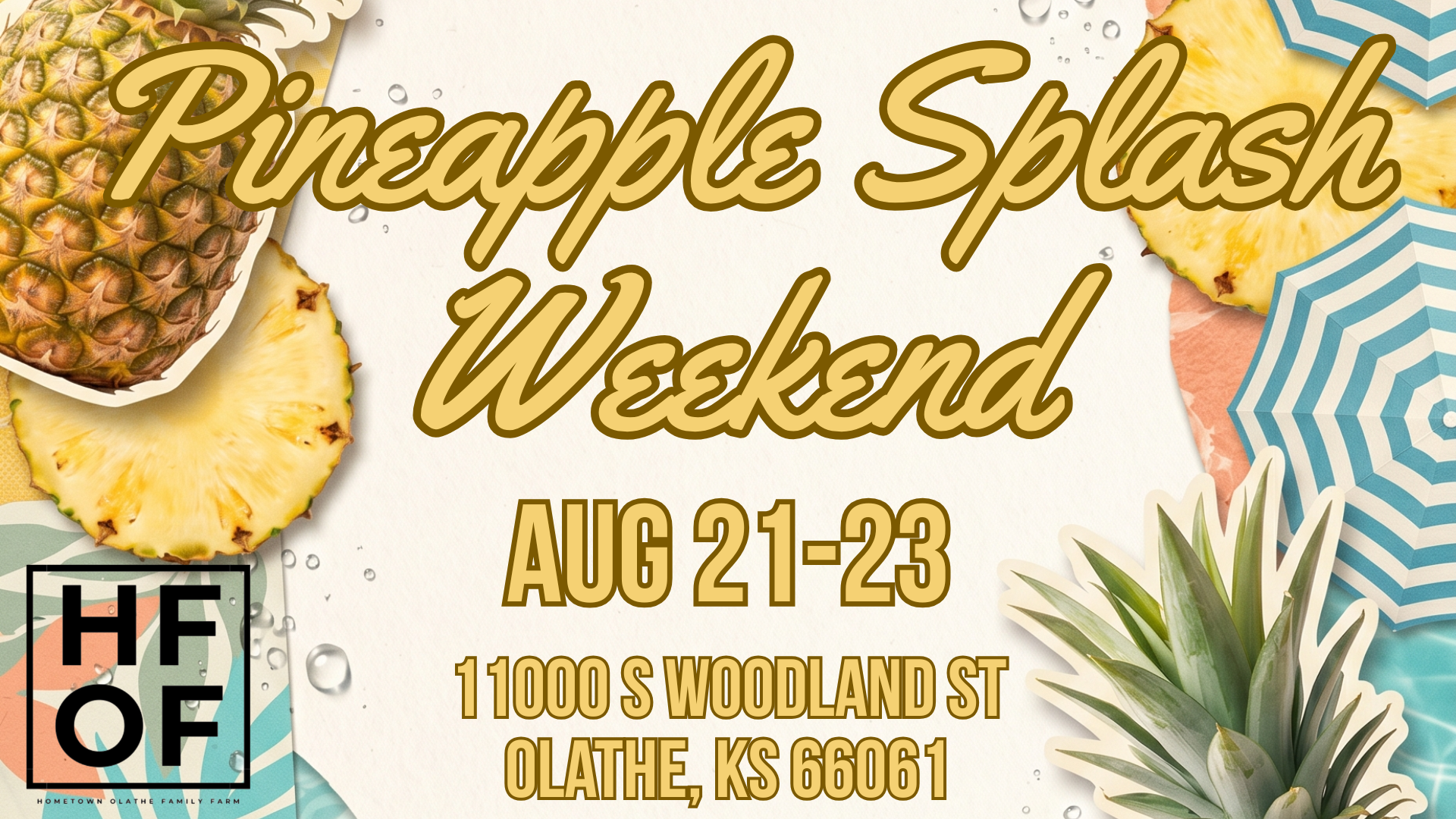Pineapple Splash Weekend