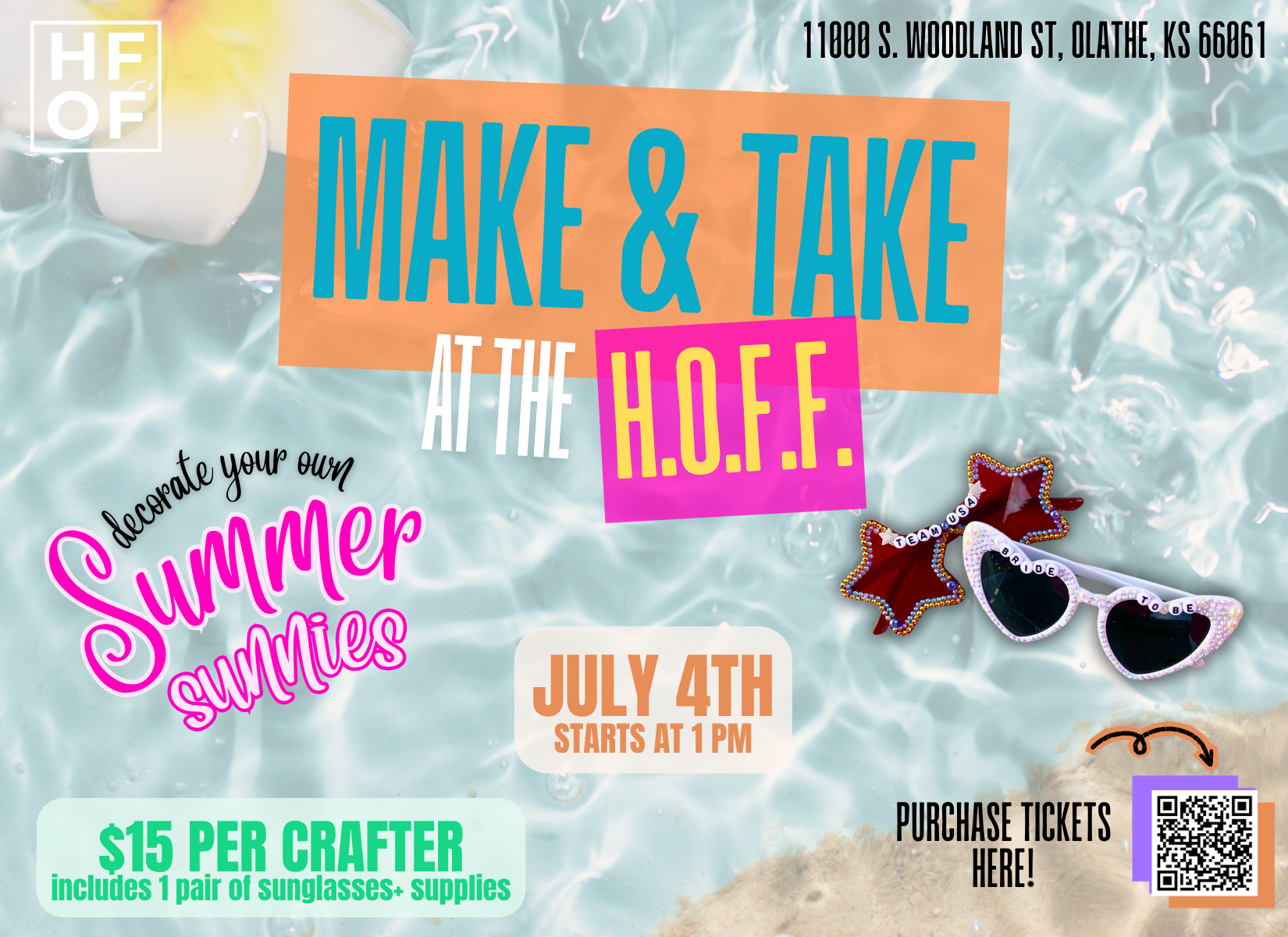 Make & Take at the HOFF: Summer Sunnies