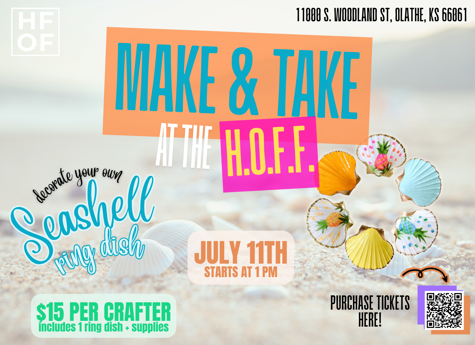 Make & Take at the HOFF: Seashell Ring Dish