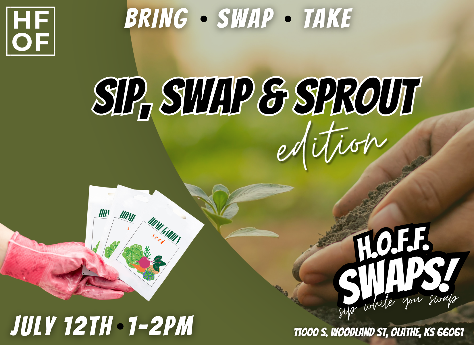 HOFF SWAPS: "Sip, Swap, and Sprout" Edition ☀️😎