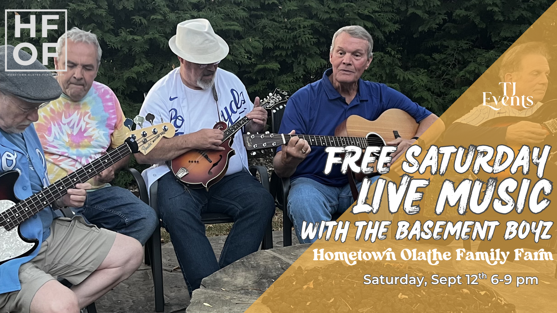 Second Saturday Concert Series featuring The Basement Boyz