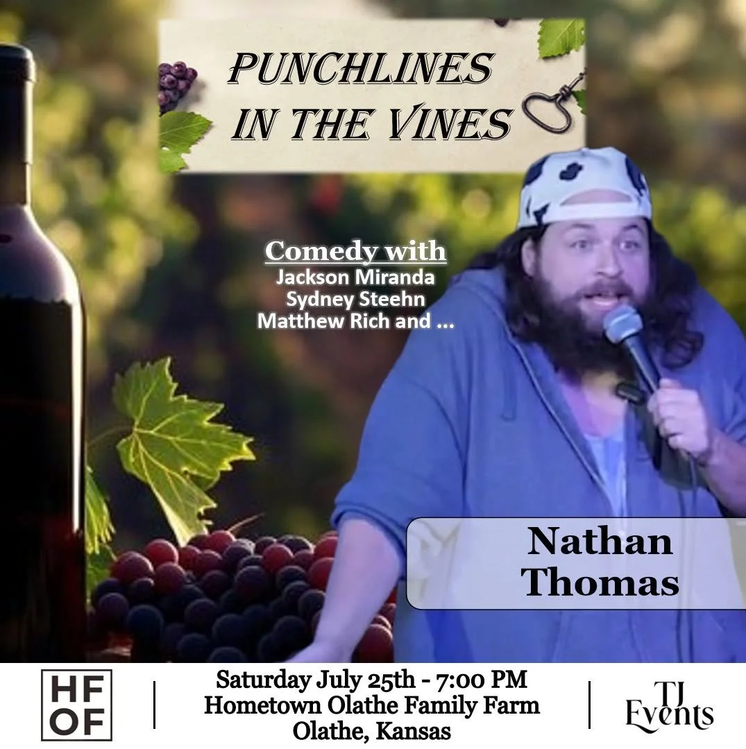 Free Comedy Show! Punchlines in the Vines: Nathan Thomas
