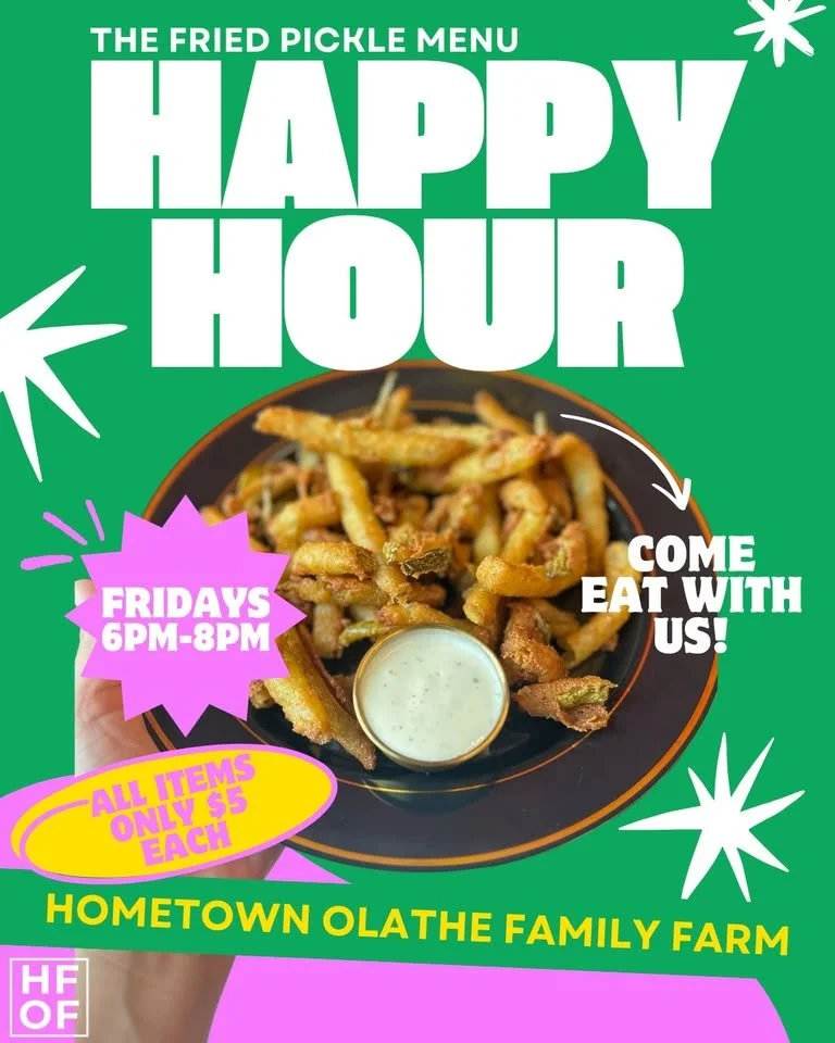 $5 Fried Friday Happy Hour at the HOFF! 🍟