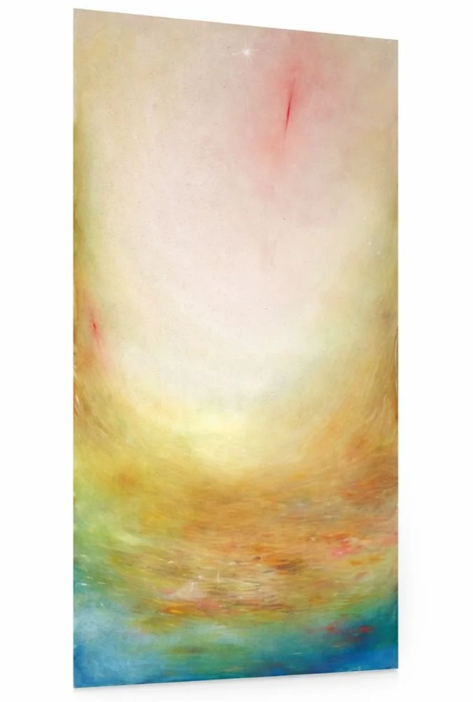 By seeing that is not seeing, Oil on Canvas, 55 x 100 cm